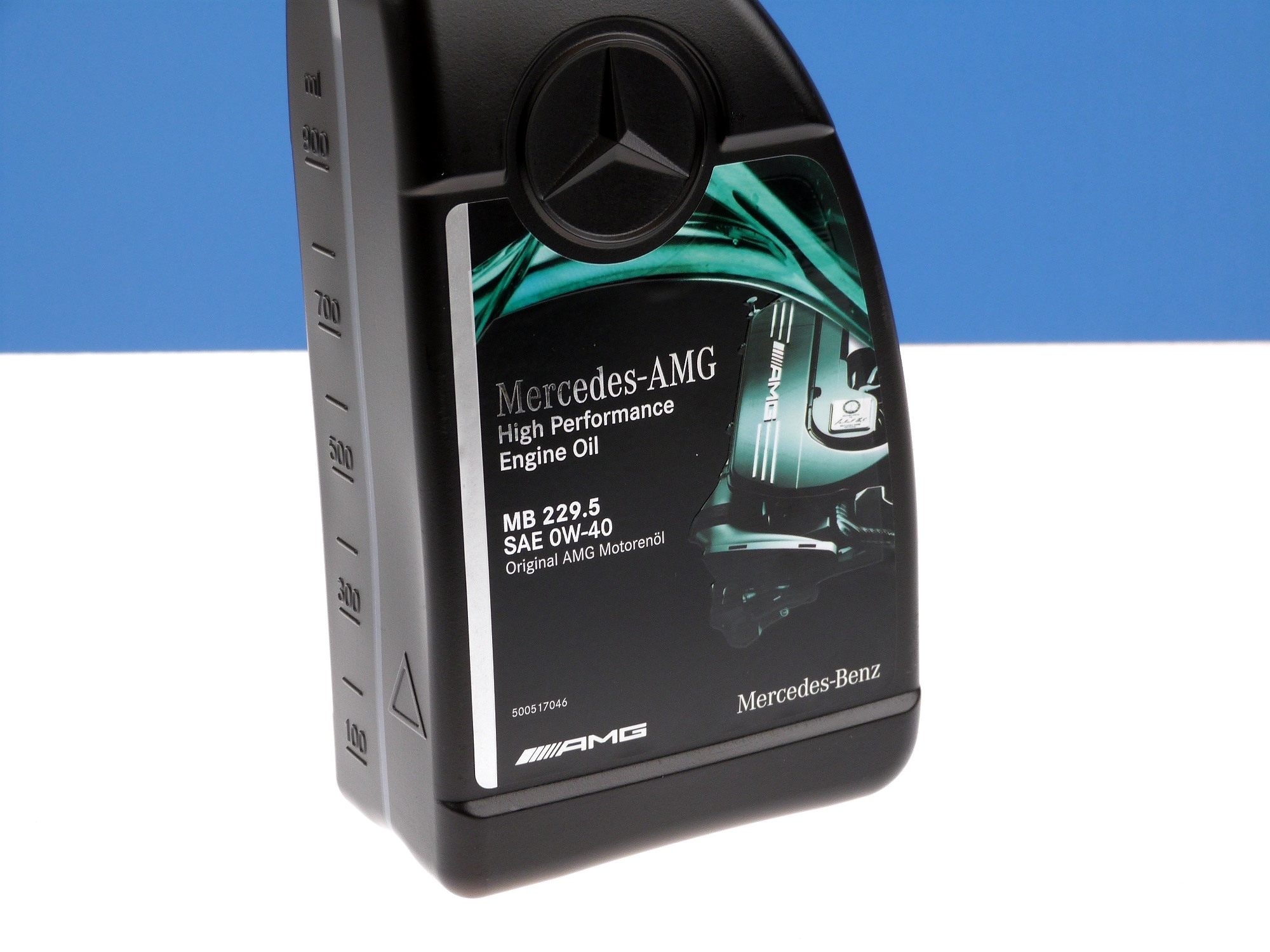 2 Liter Mercedes-Benz AMG Motorenöl 0W-40 MB-Freigabe 229.5