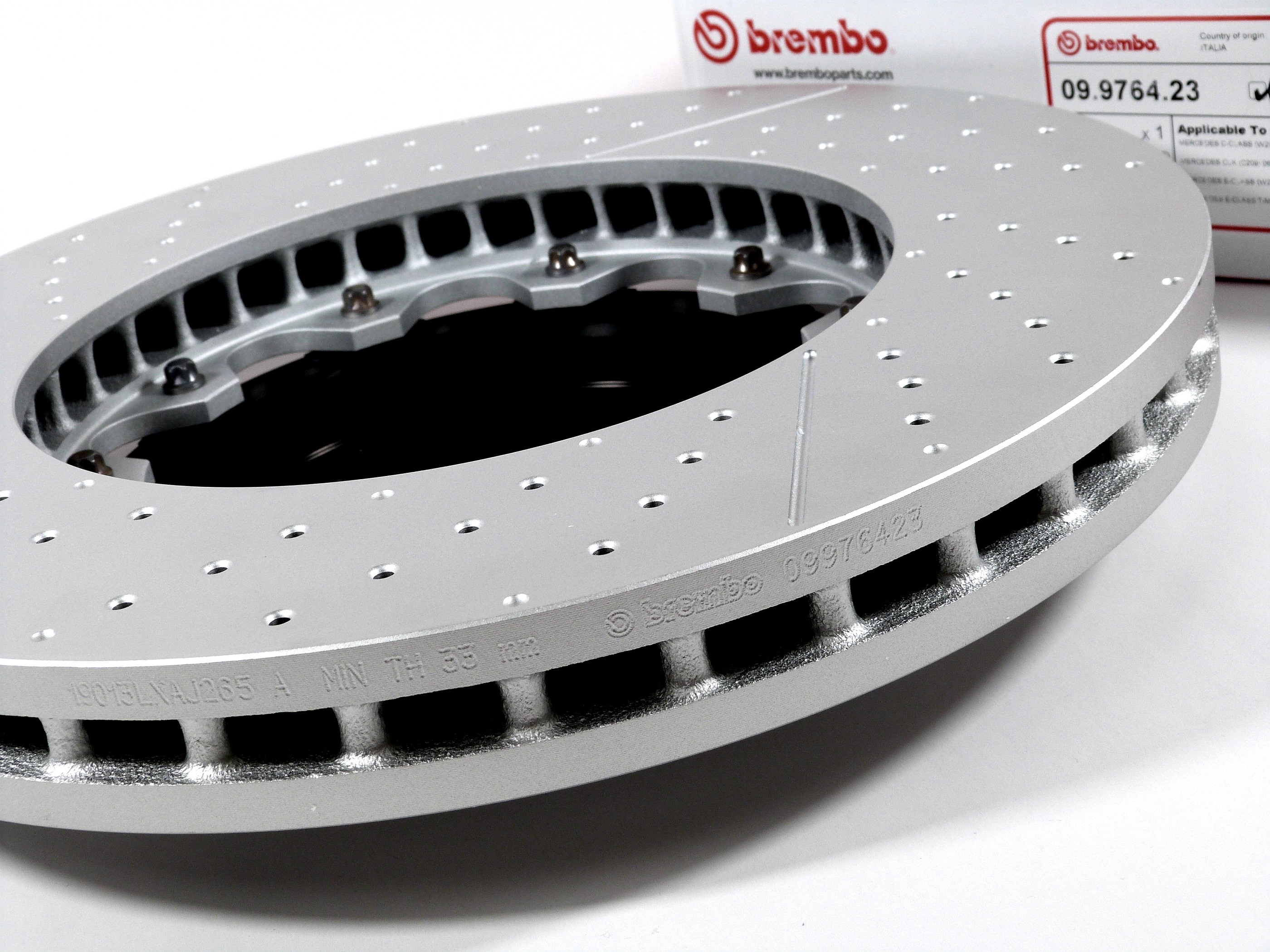 Brembo Bremsscheibensatz 09.9764.23
