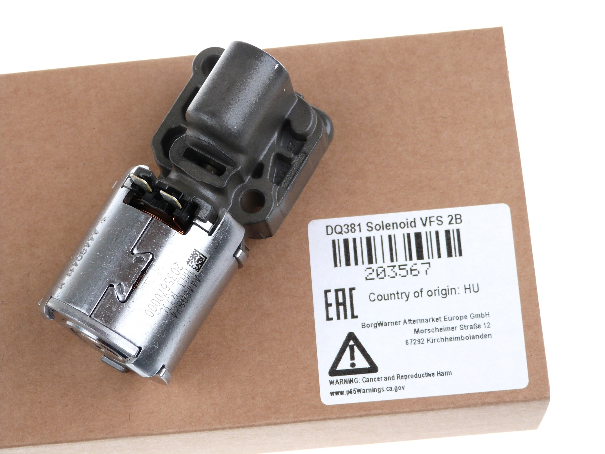 1 Stück BorgWarner Magnetventil N435 N439