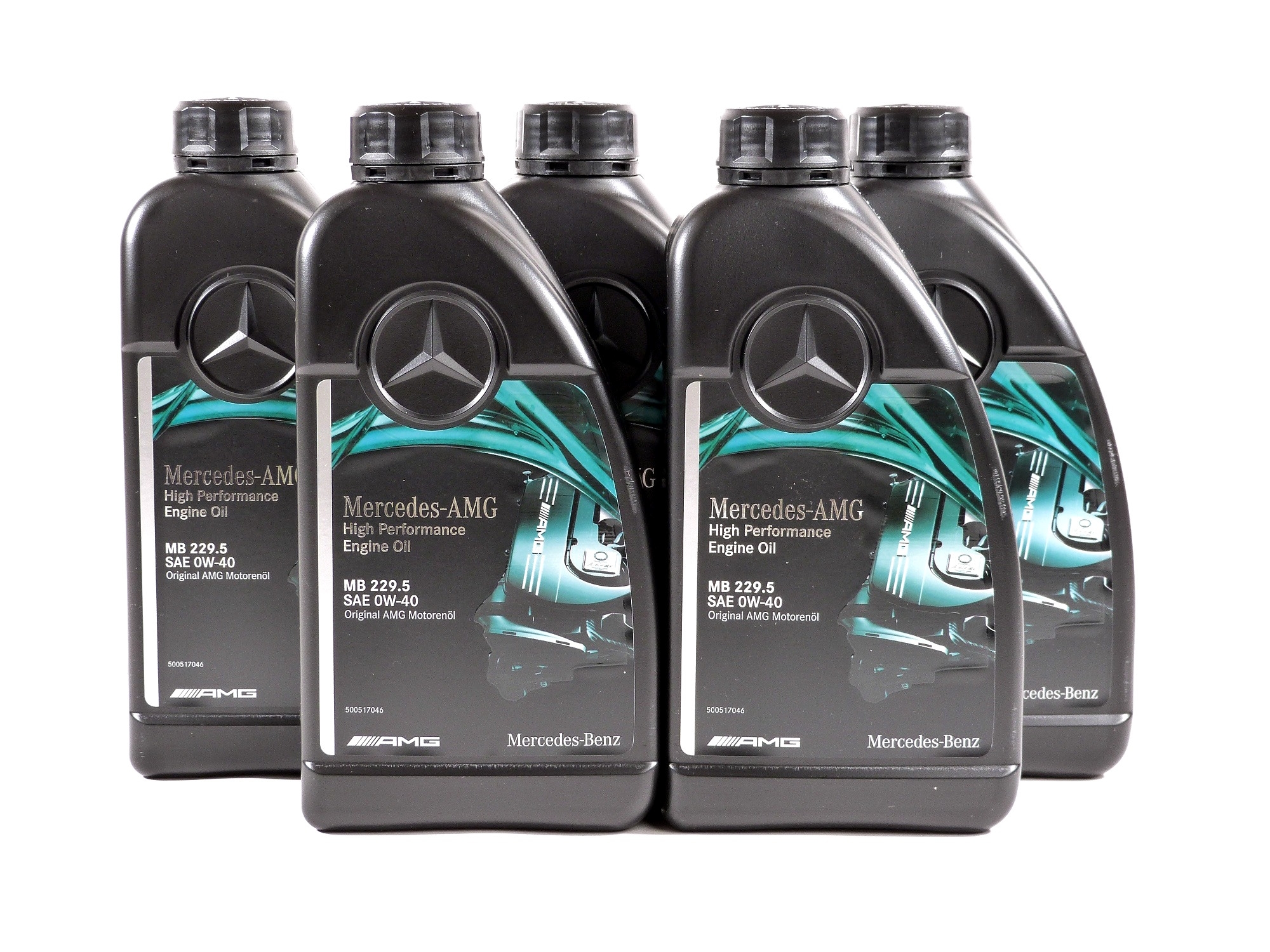 5 Liter Mercedes-Benz AMG Motorenöl 0W-40 MB-Freigabe 229.5