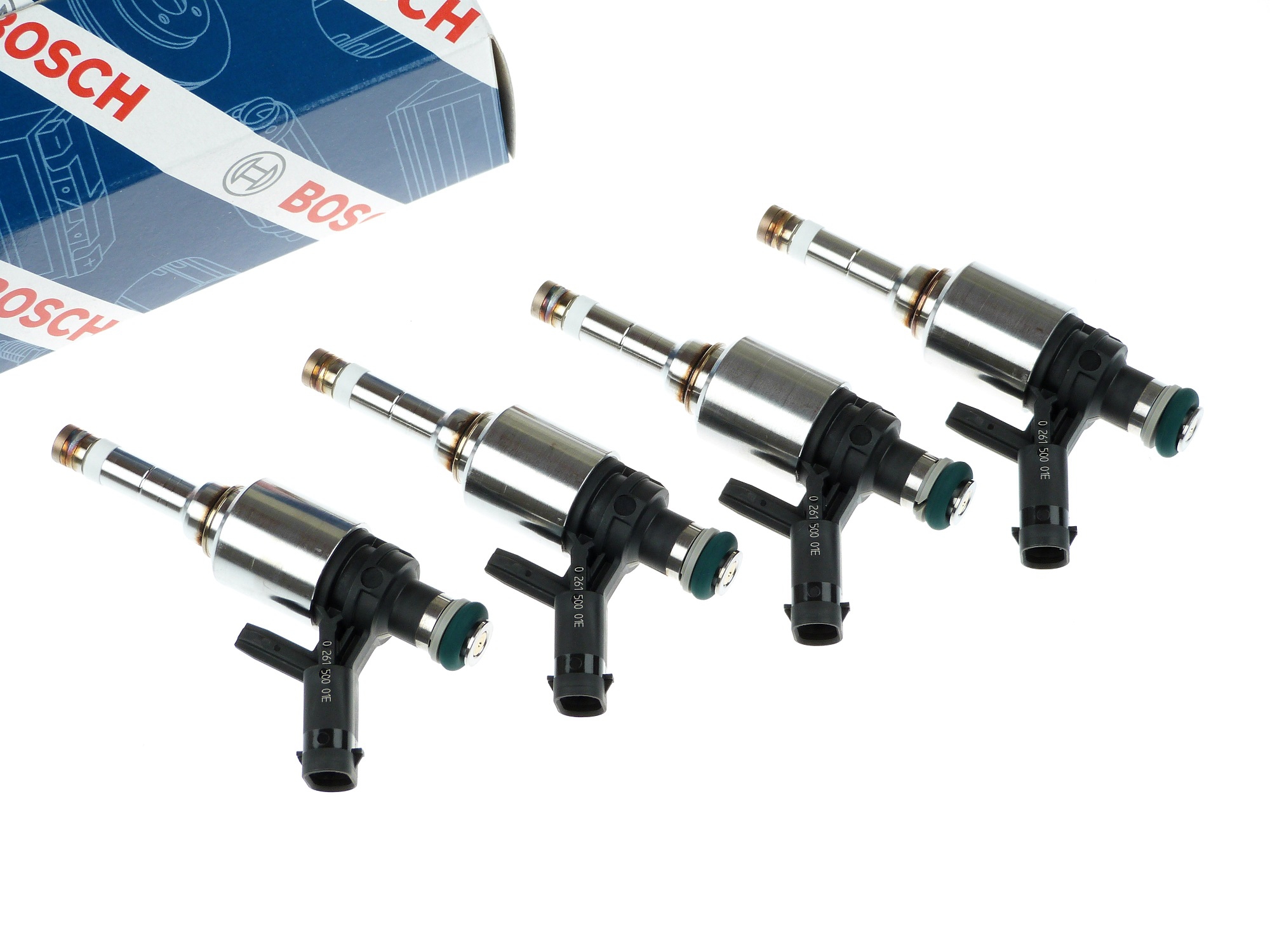4 Stück Bosch 0 261 500 01E Einspritzventile