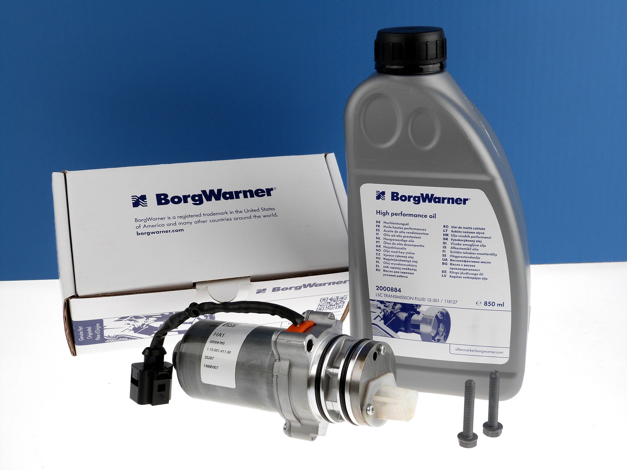 BORGWARNER Pumpe Öl Set Generation V
