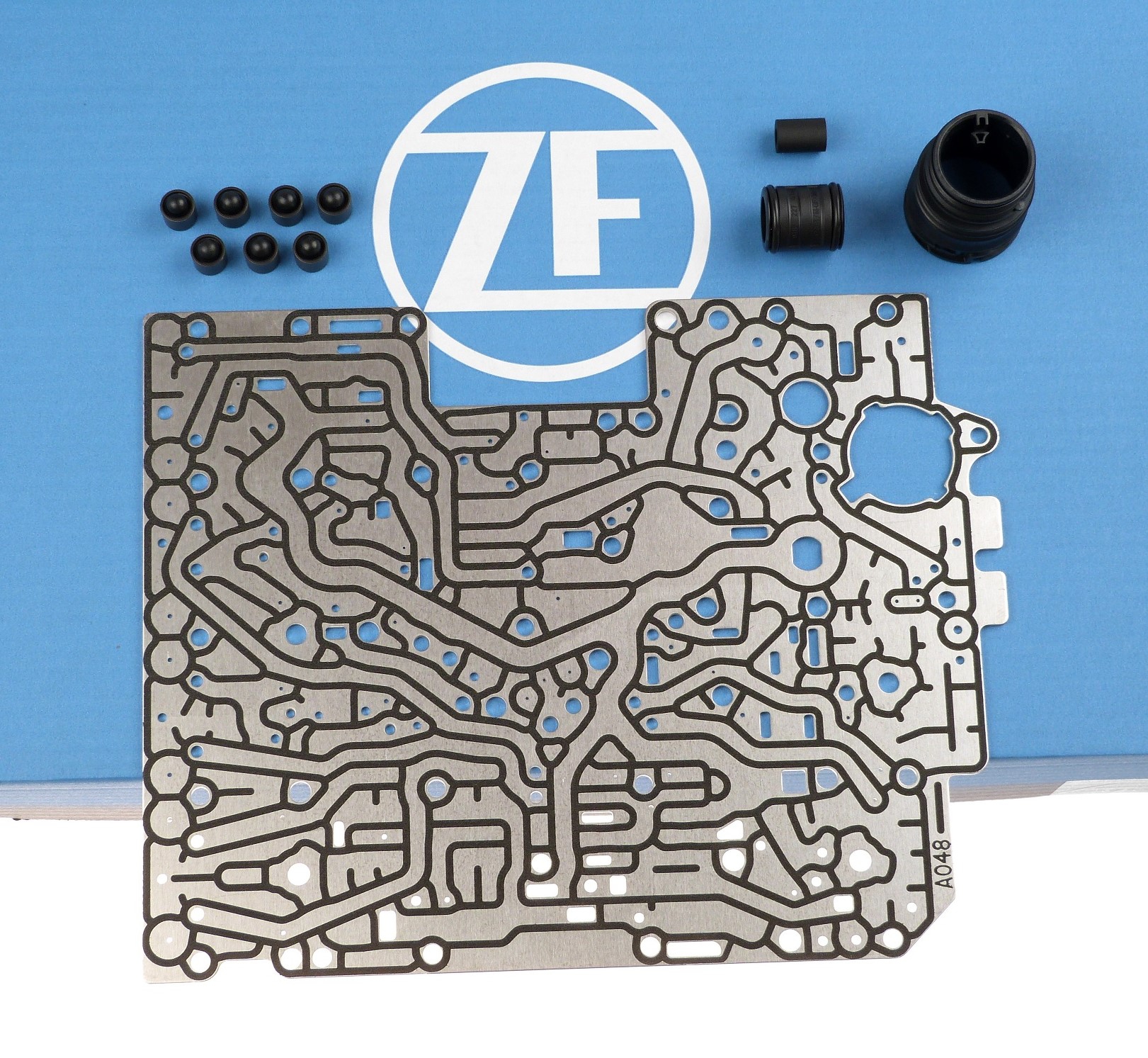 ZF 0501.227.048 Zwischenplatte + Dämpferkolben + Hülsen 8HP