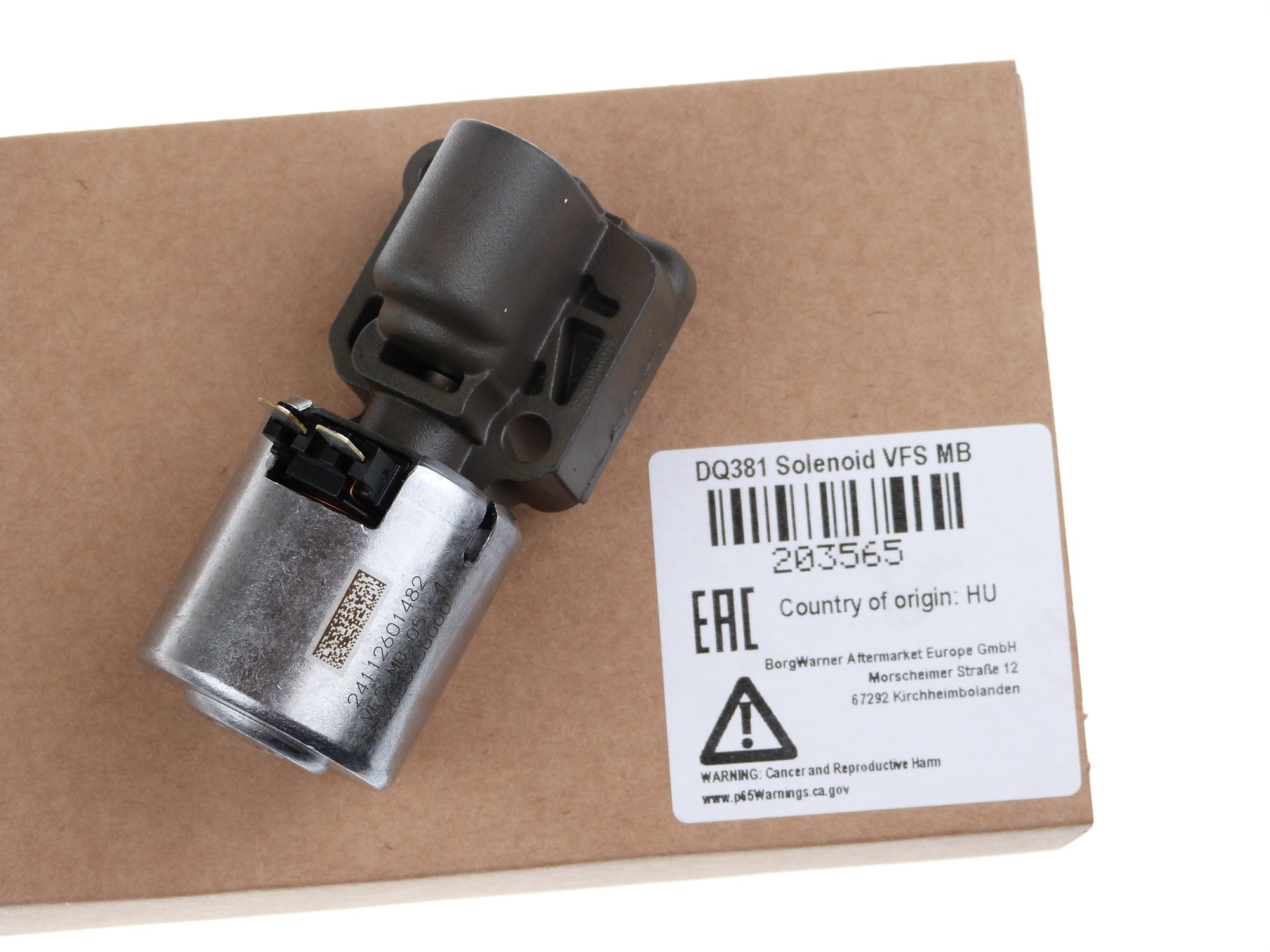 1 Stück BorgWarner Magnetventil N435 N439