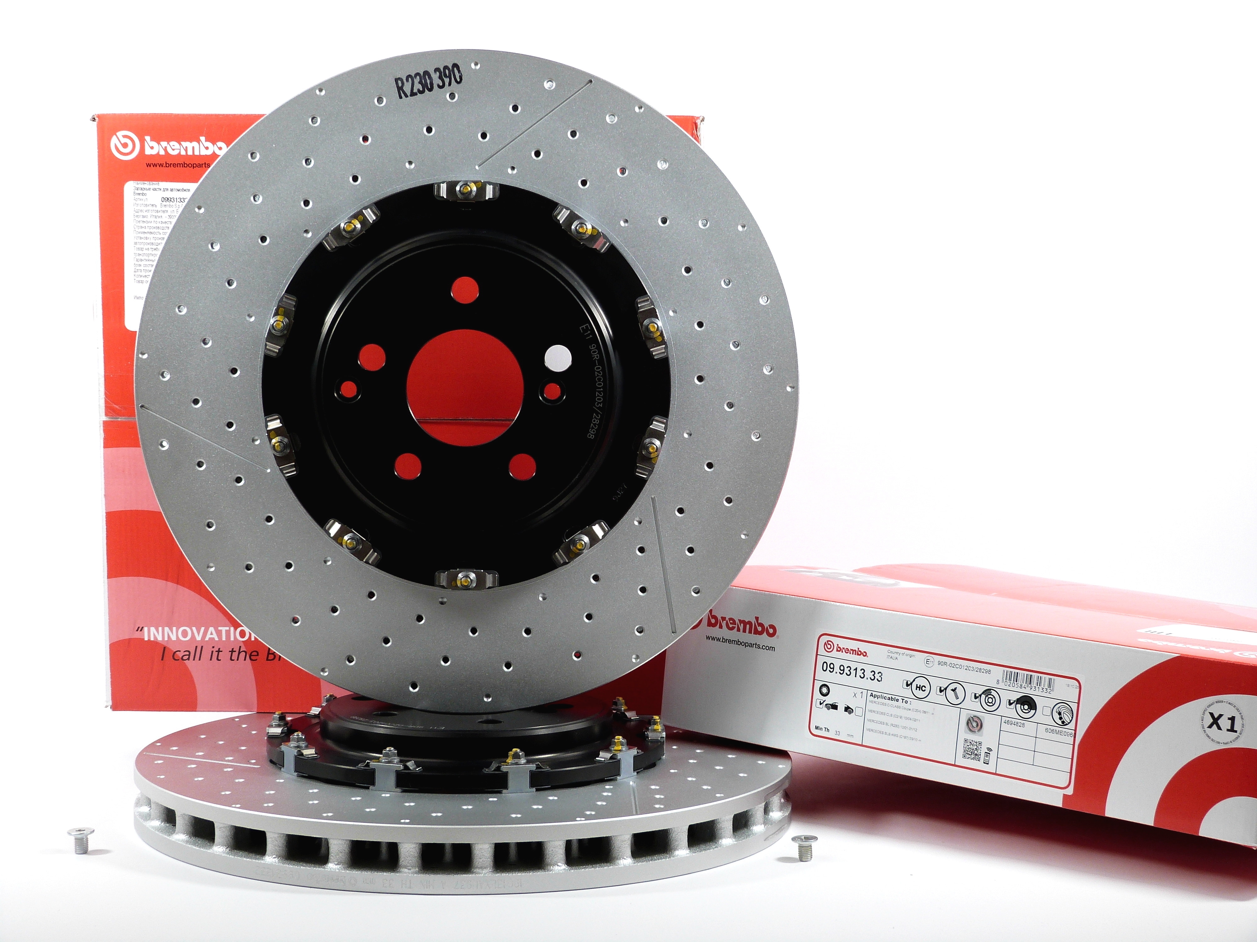 Brembo Bremsscheibensatz 09.9313.33