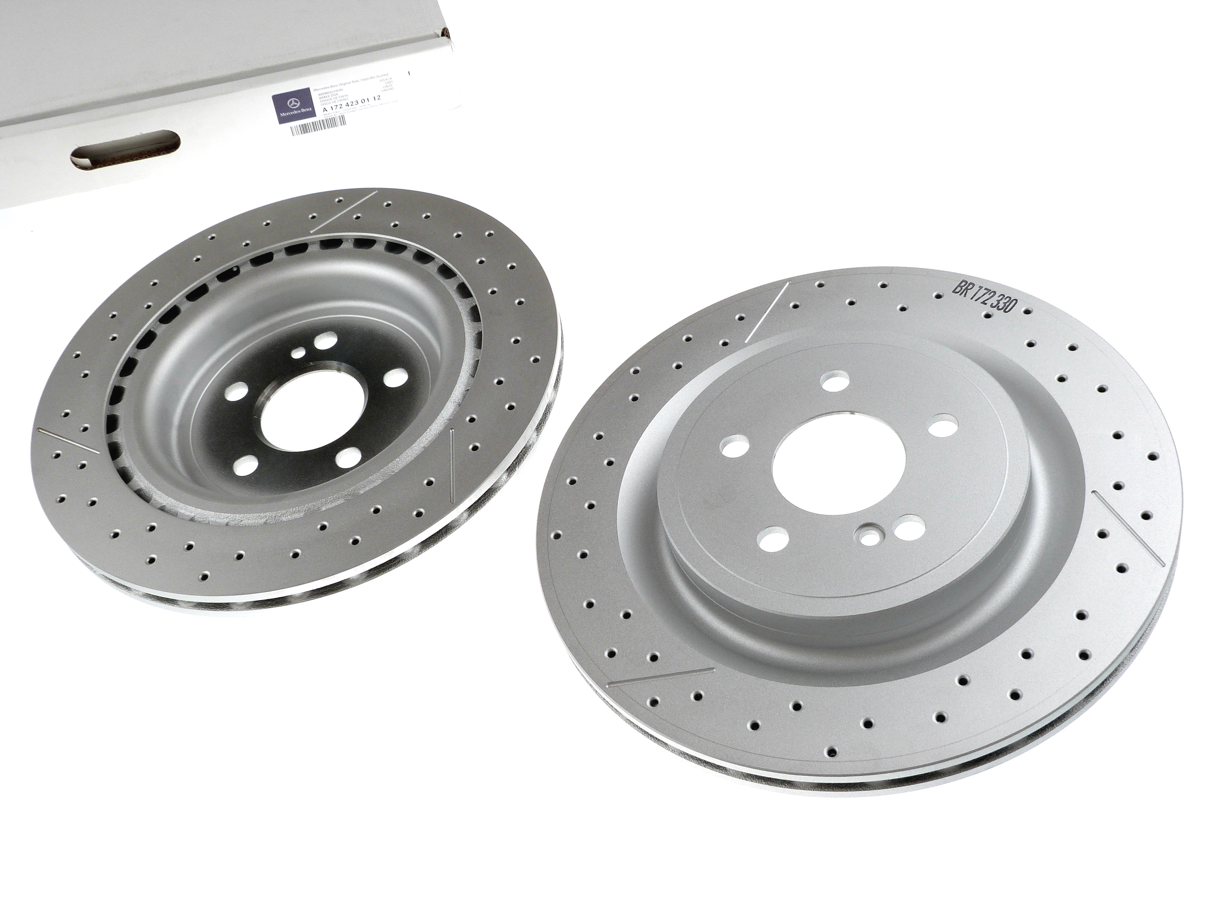 Mercedes-Benz Bremsscheibensatz 330x22 mm Hinten