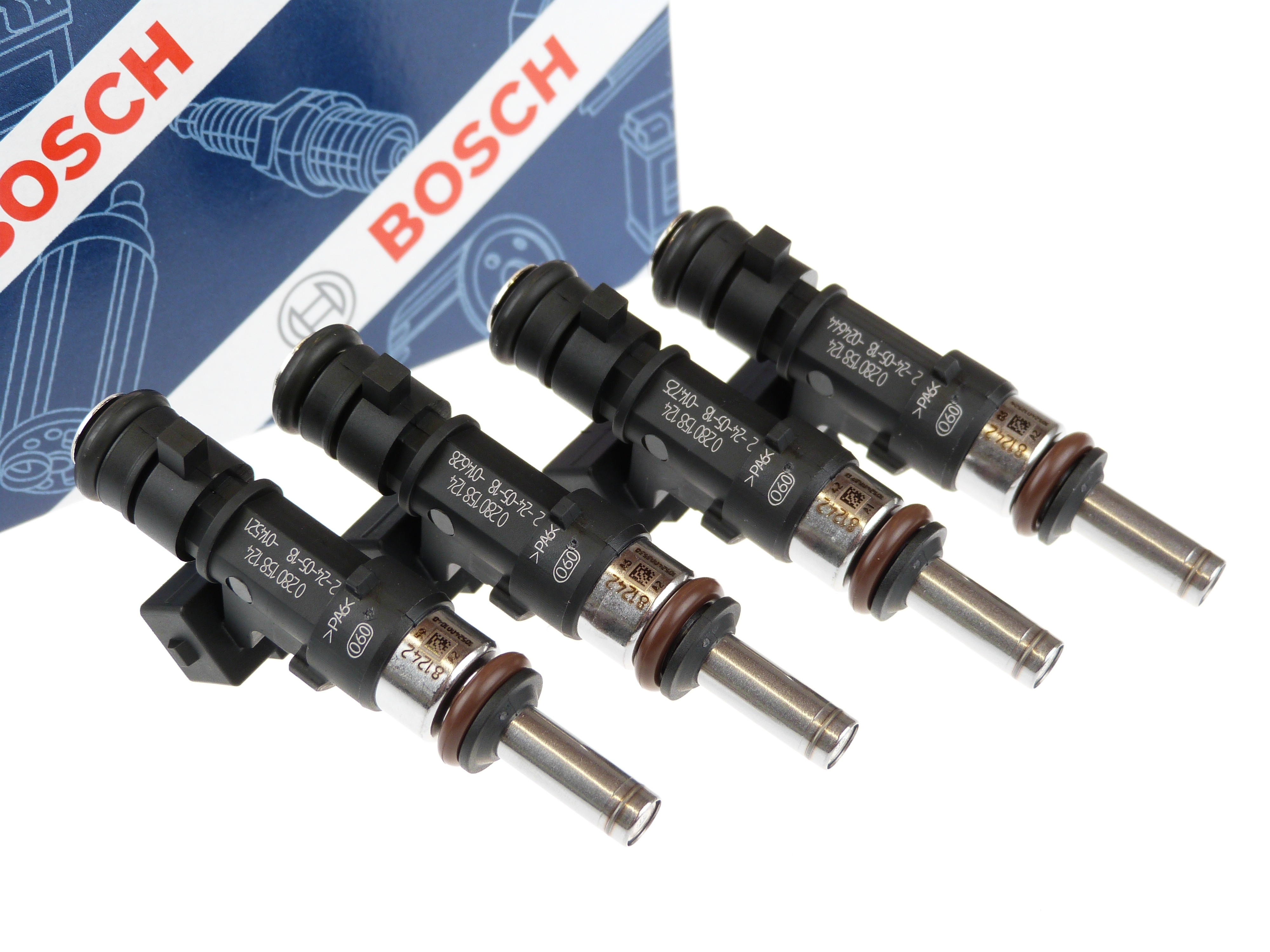 4 Stück Bosch 0 280 158 124 Einspritzventile 395 ccm