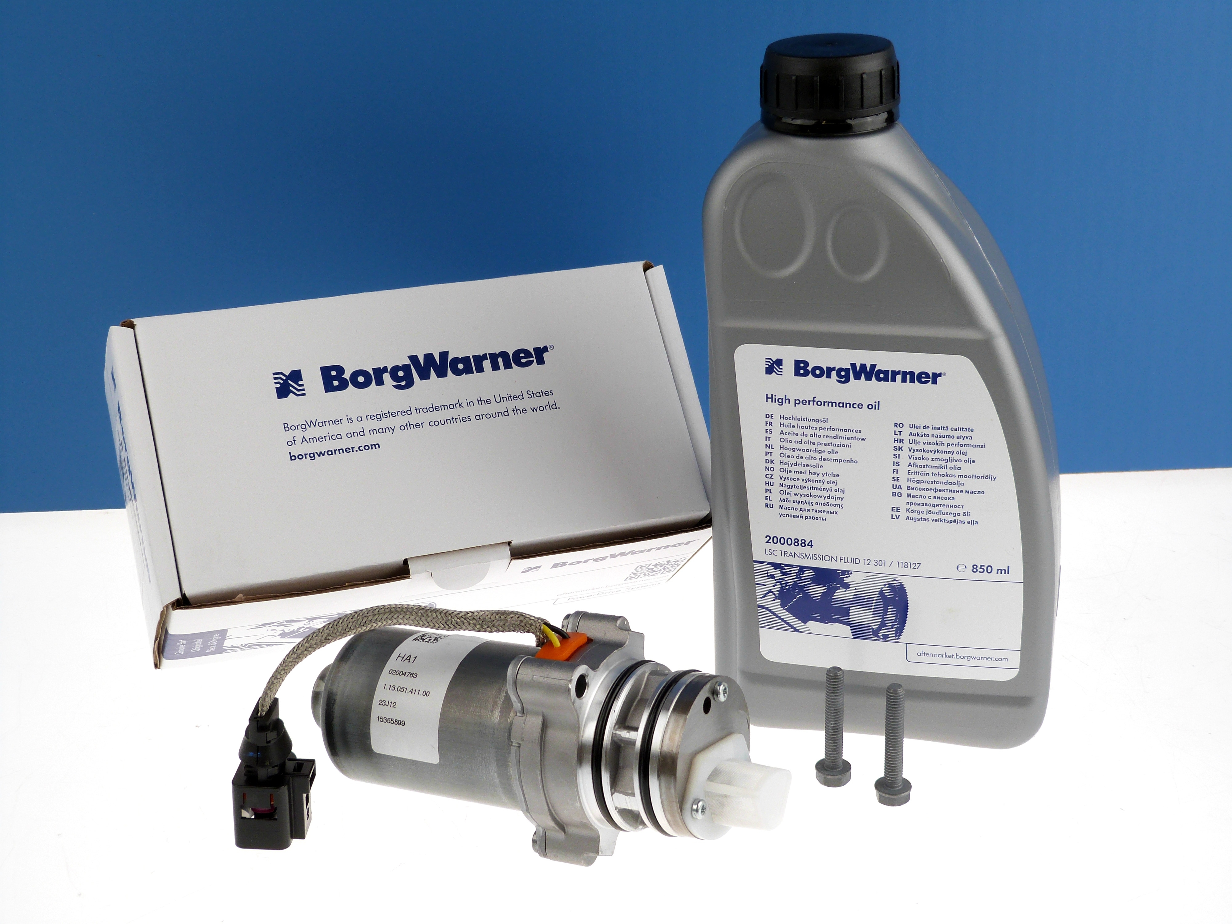 BORGWARNER Pumpe Öl Set Generation V T-CASE