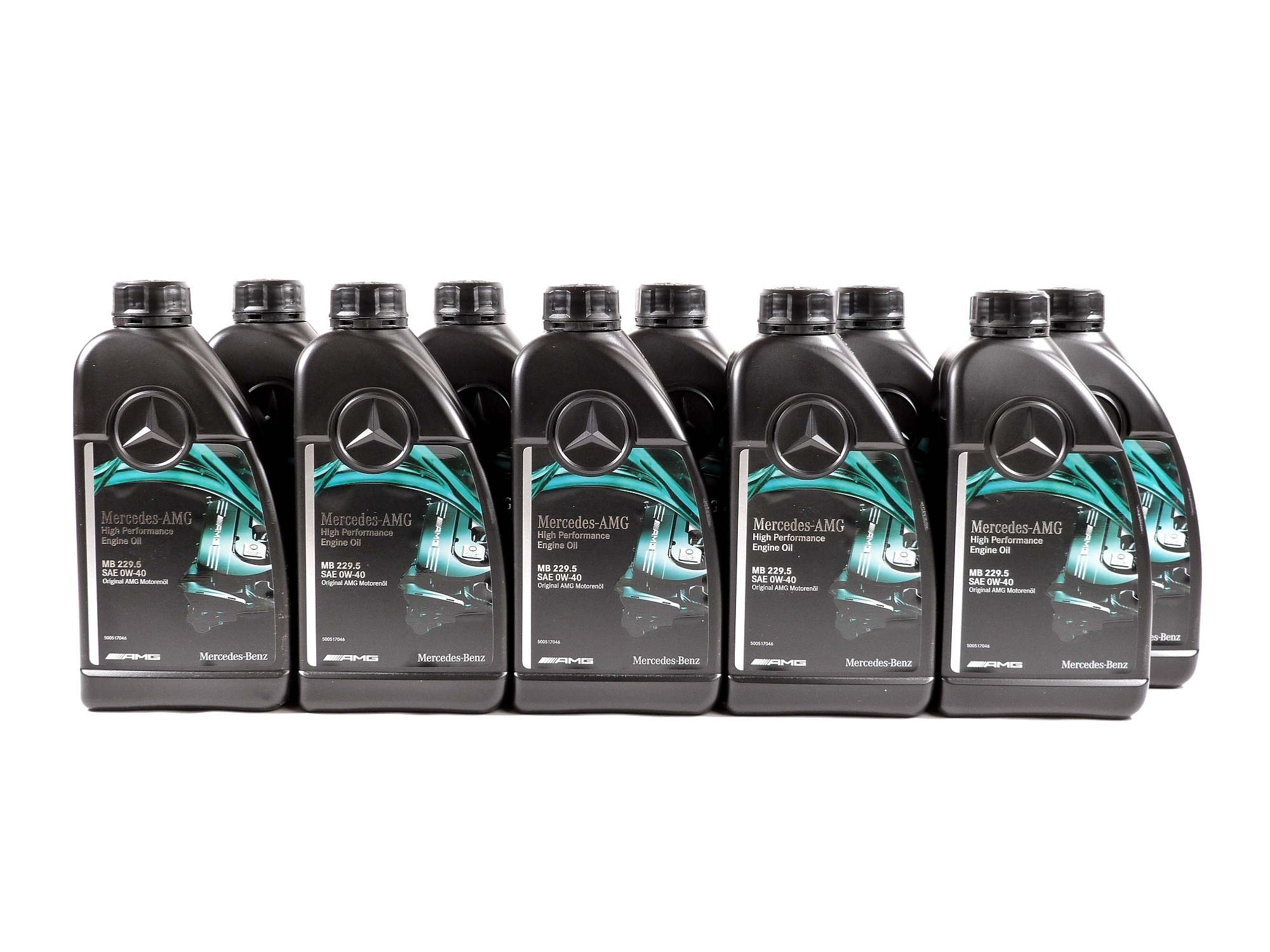 10 Liter Mercedes-Benz AMG Motorenöl 0W-40 MB-Freigabe 229.5