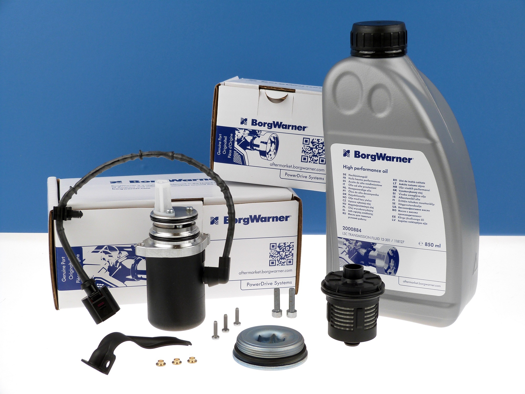 BORGWARNER Pumpe Filter Öl Set Generation II T5