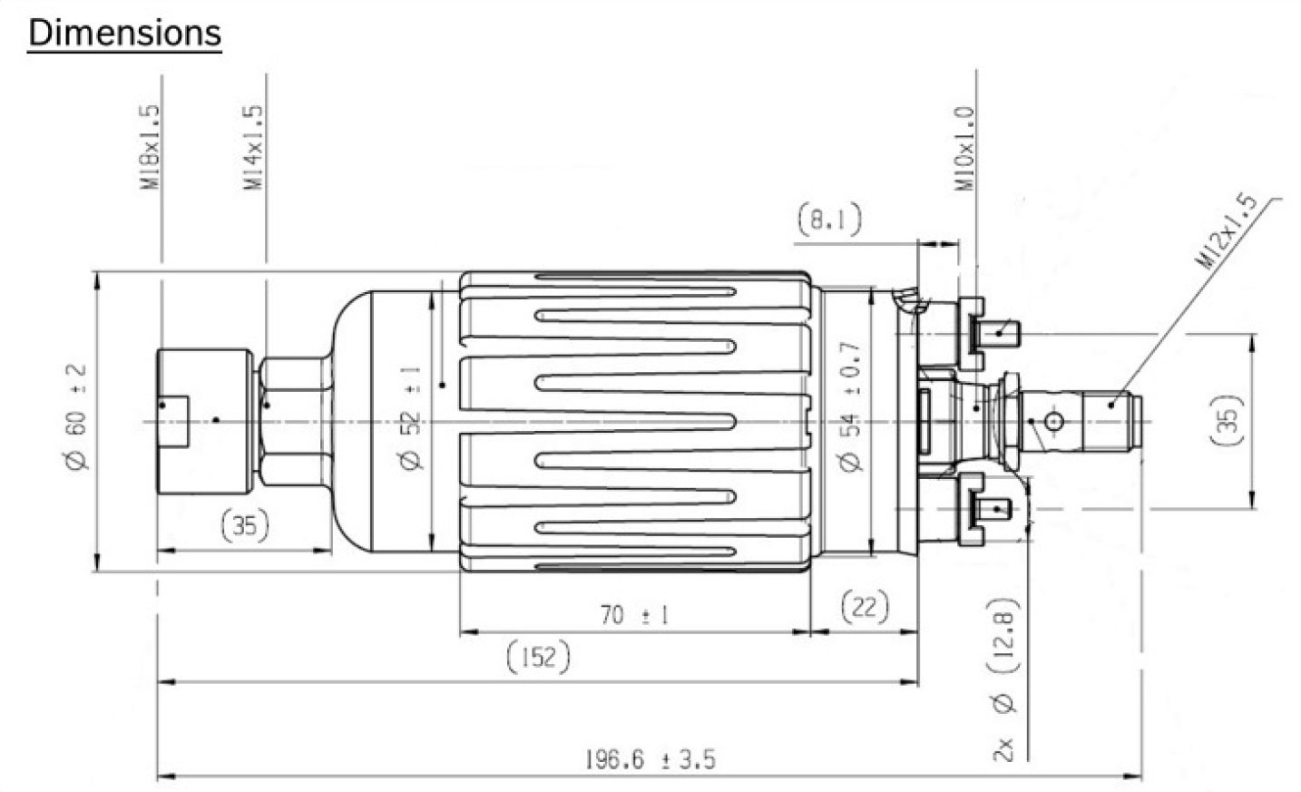 1 Stück BOSCH 0 580 464 200 Kraftstoffpumpe