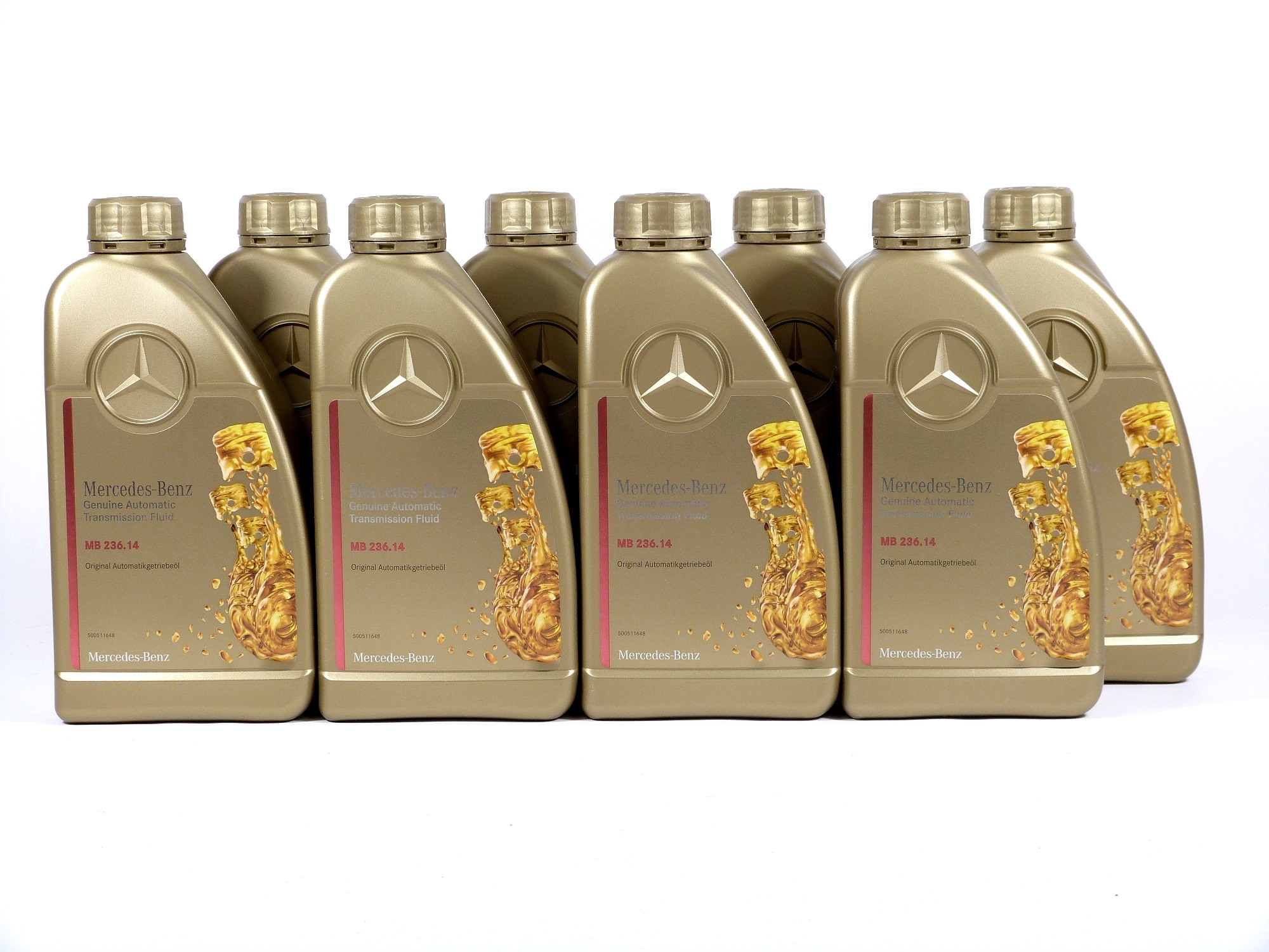 8 Liter Mercedes-Benz Getriebeöl MB-Freigabe 236.14