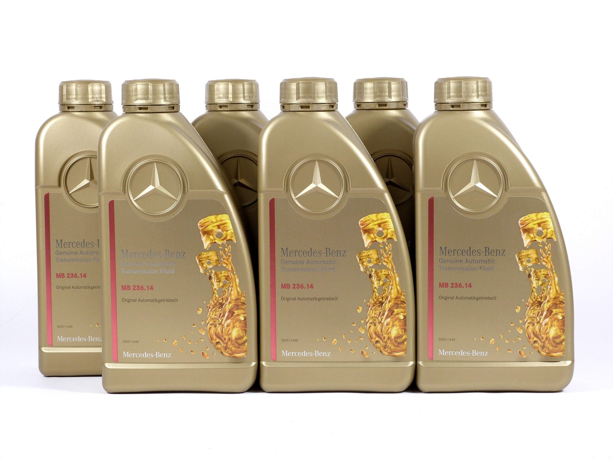 6 Liter Mercedes-Benz Getriebeöl MB-Freigabe 236.14