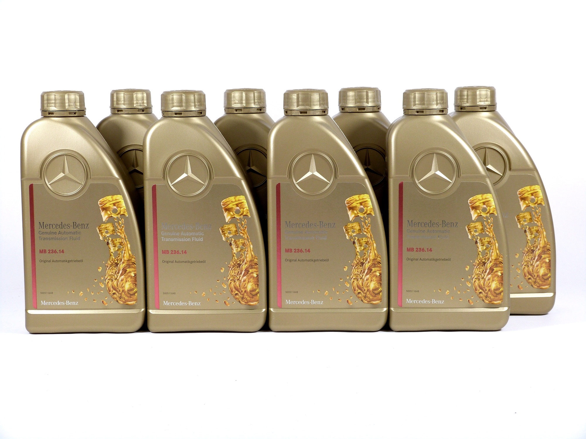 8 Liter Mercedes-Benz Getriebeöl MB-Freigabe 236.14