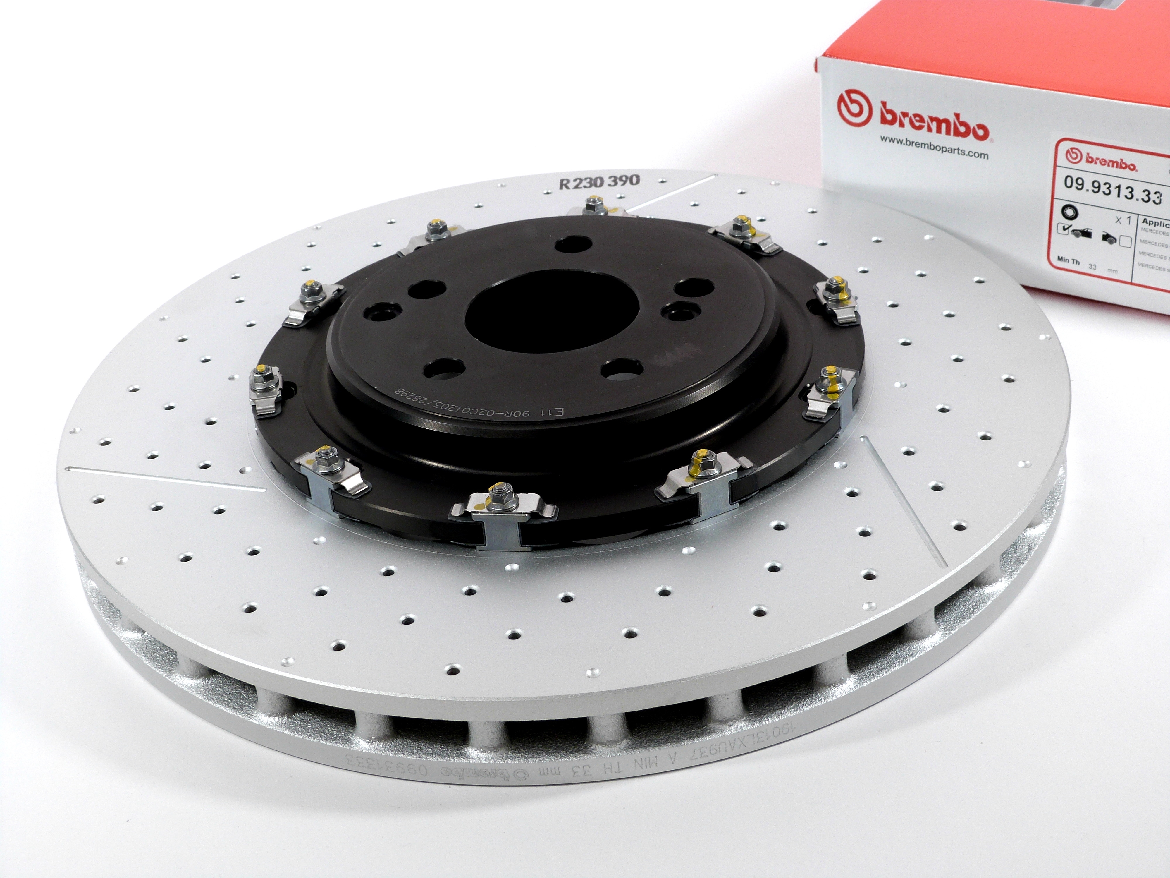 Brembo Bremsscheibensatz 09.9313.33