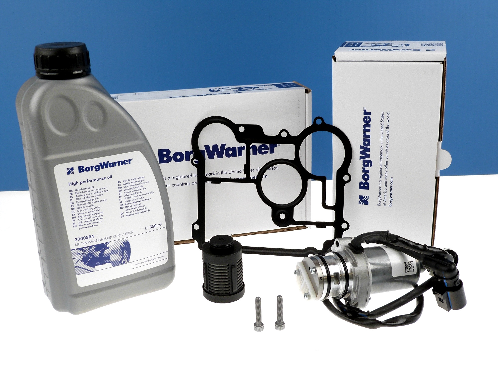 BORGWARNER Pumpe Filter Öl Set Generation IV