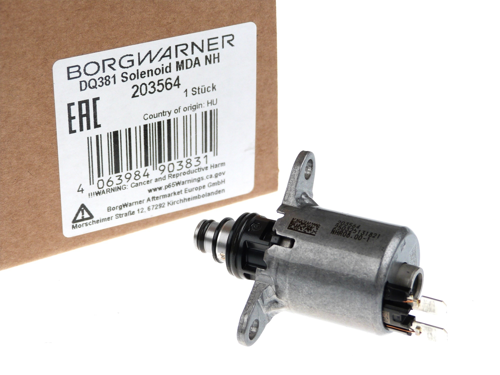 1 Stück BorgWarner Magnetventil N472