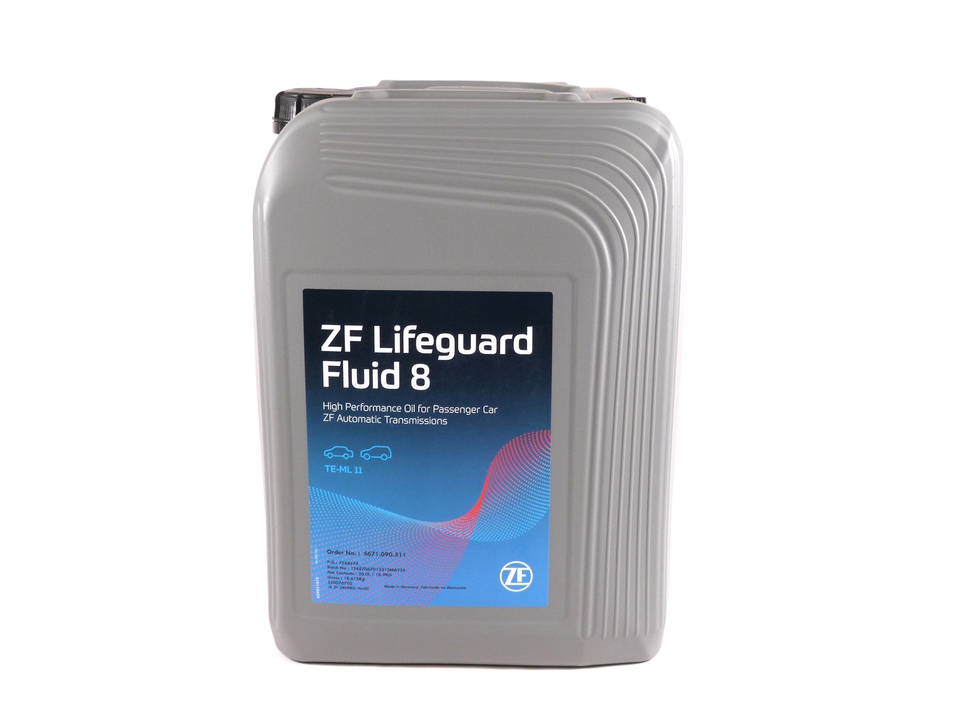 20 Liter Kanister ZF LifeguardFluid 8