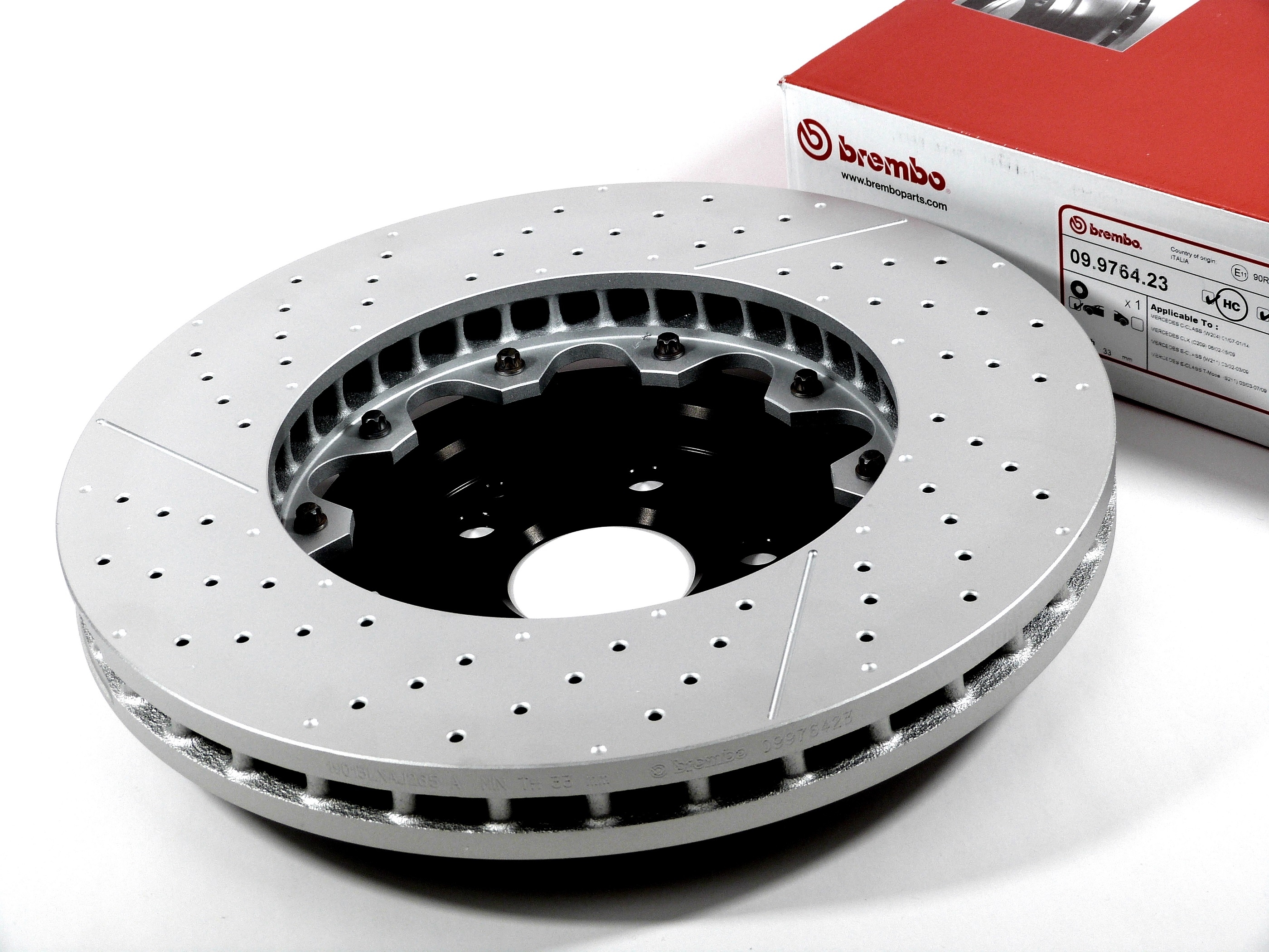 Brembo Bremsscheibensatz 09.9764.23