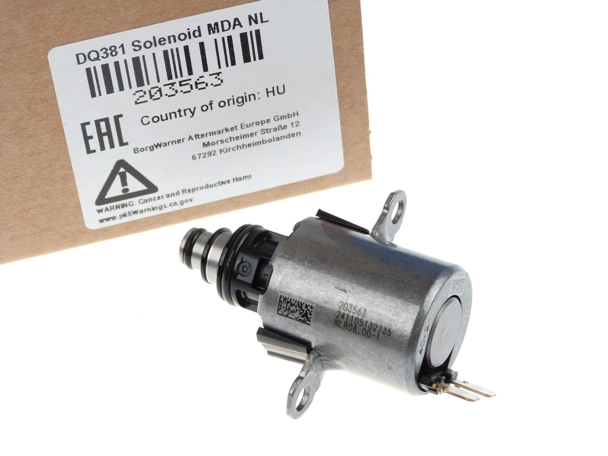 1 Stück BorgWarner Magnetventil N436 N440