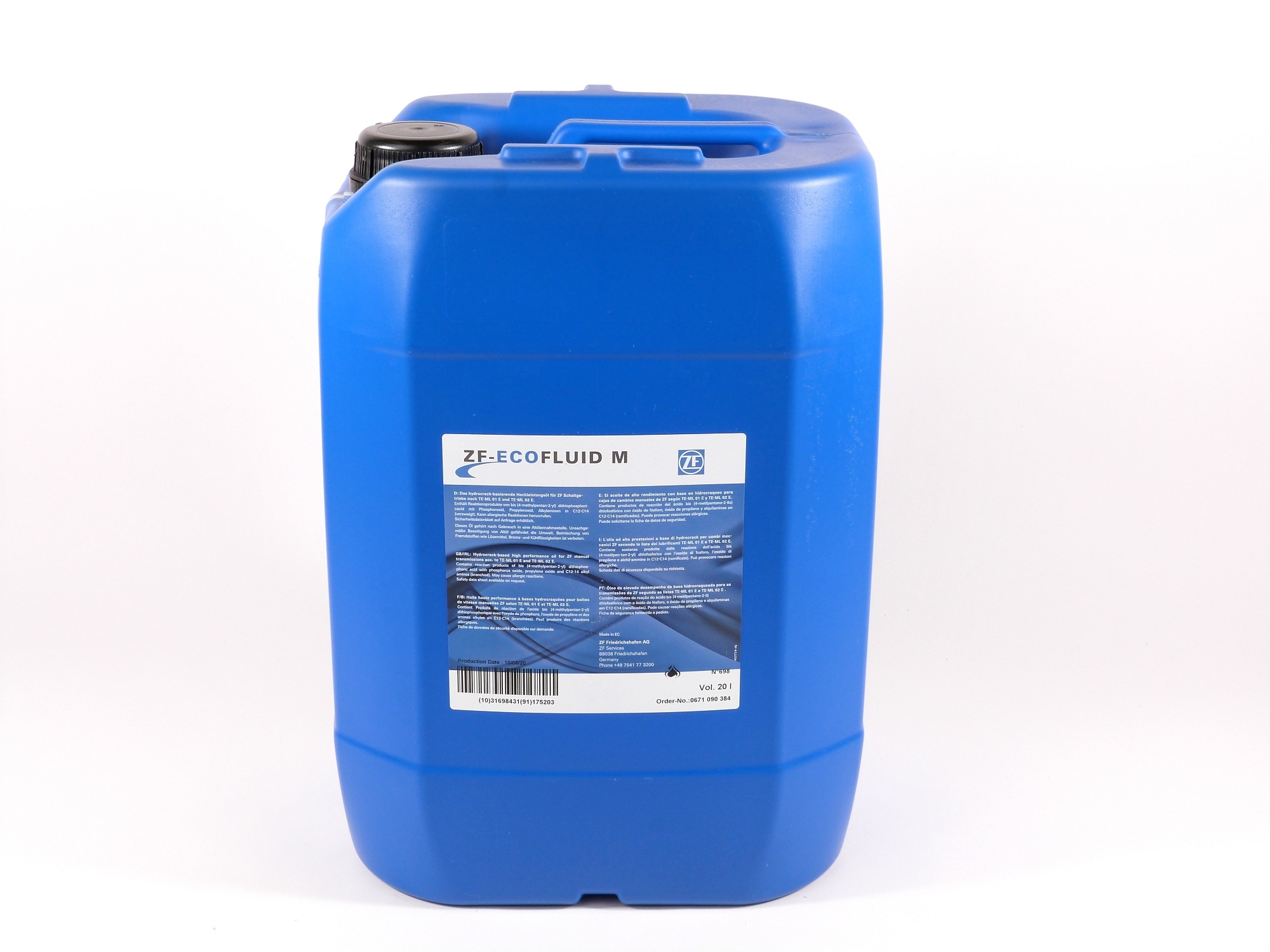 20 Liter Kanister ZF Ecofluid M