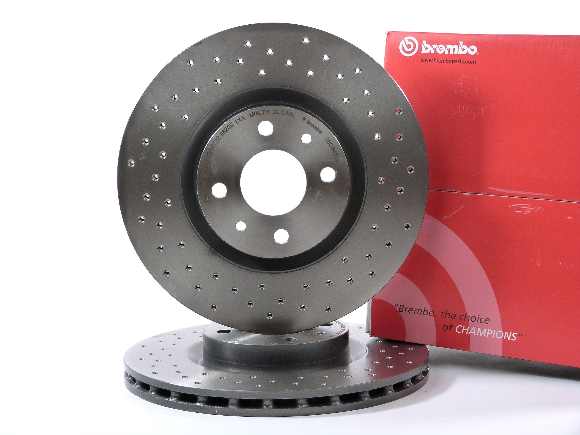 Brembo Bremsscheibensatz 09.C645.11