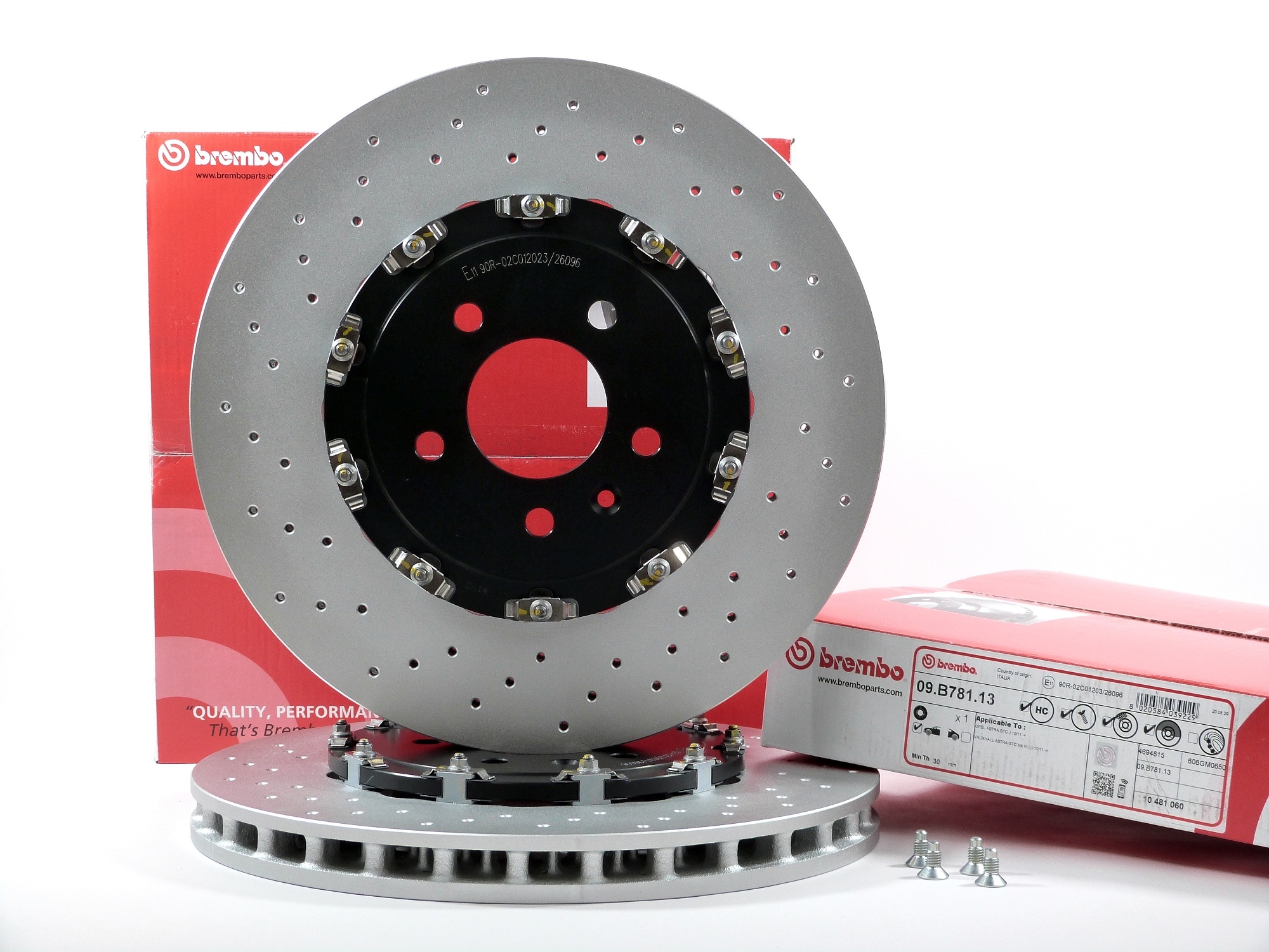 Brembo Bremsscheibensatz 09.B781.13