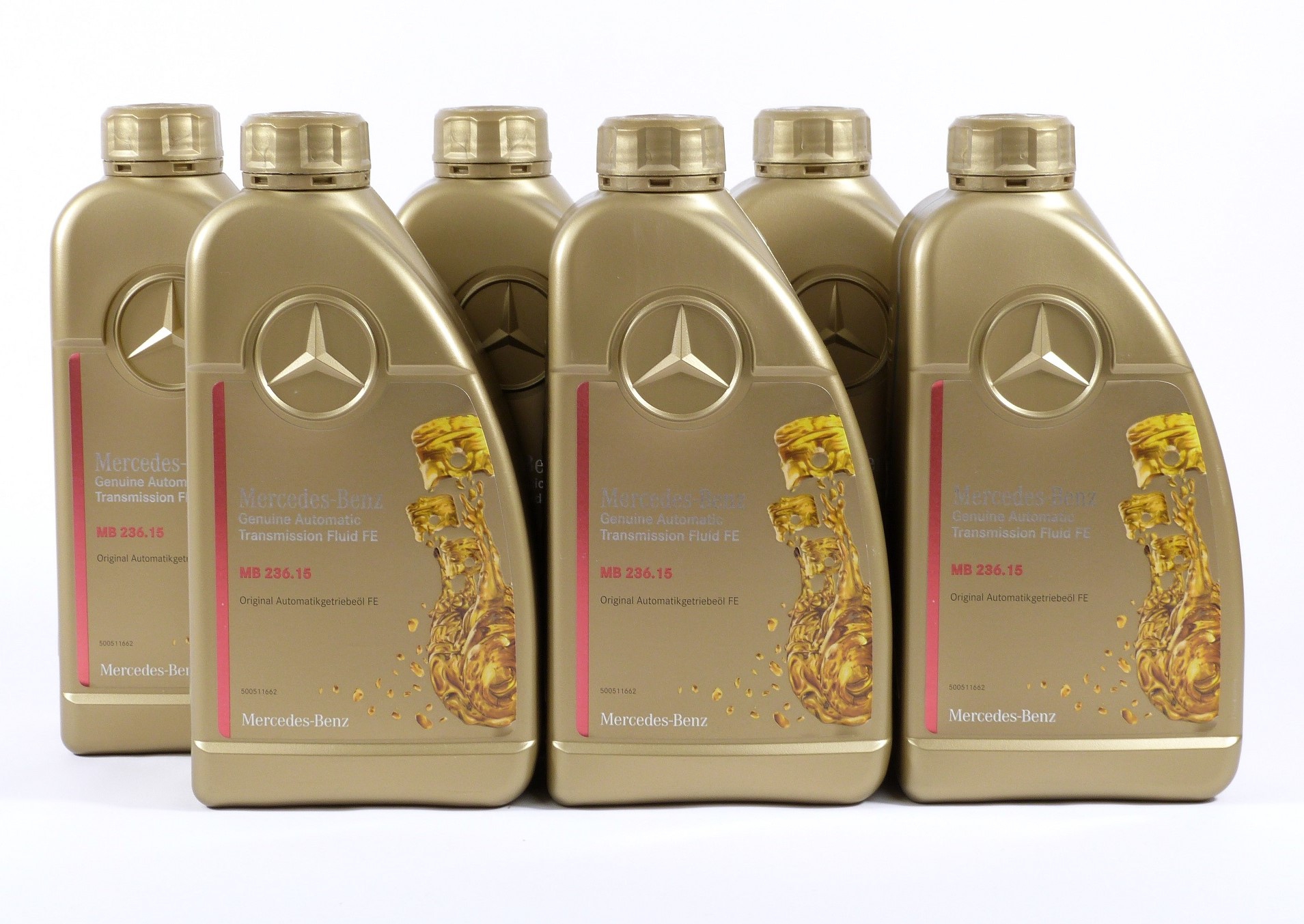 6 Liter Mercedes-Benz Getriebeöl MB-Freigabe 236.15