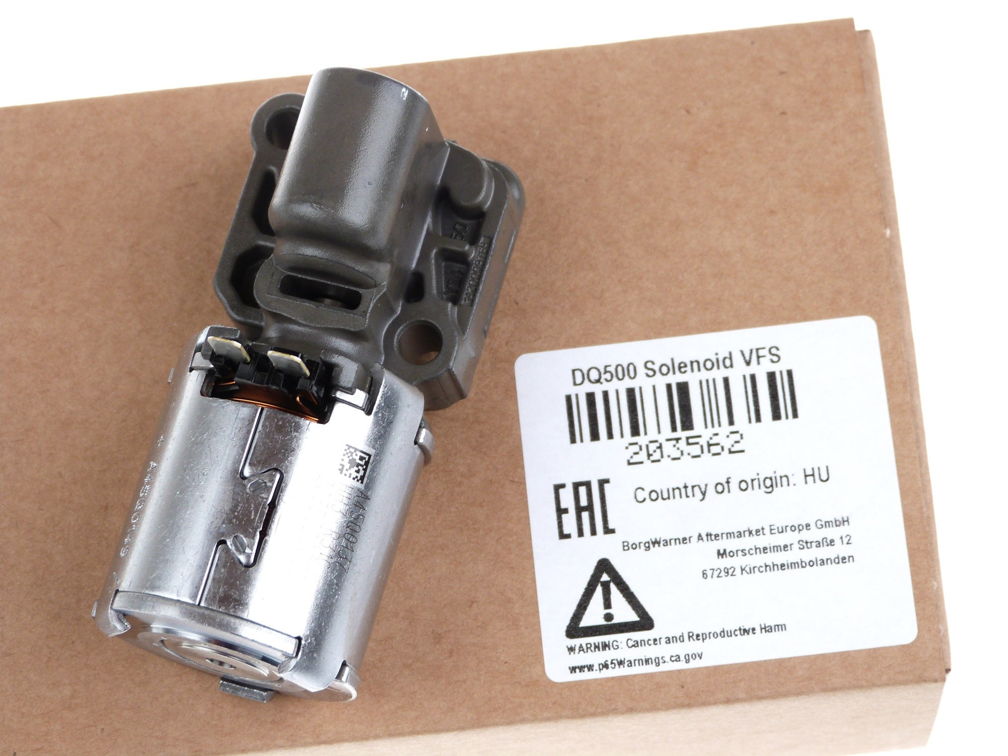 1 Stück BorgWarner Magnetventil N435 N439