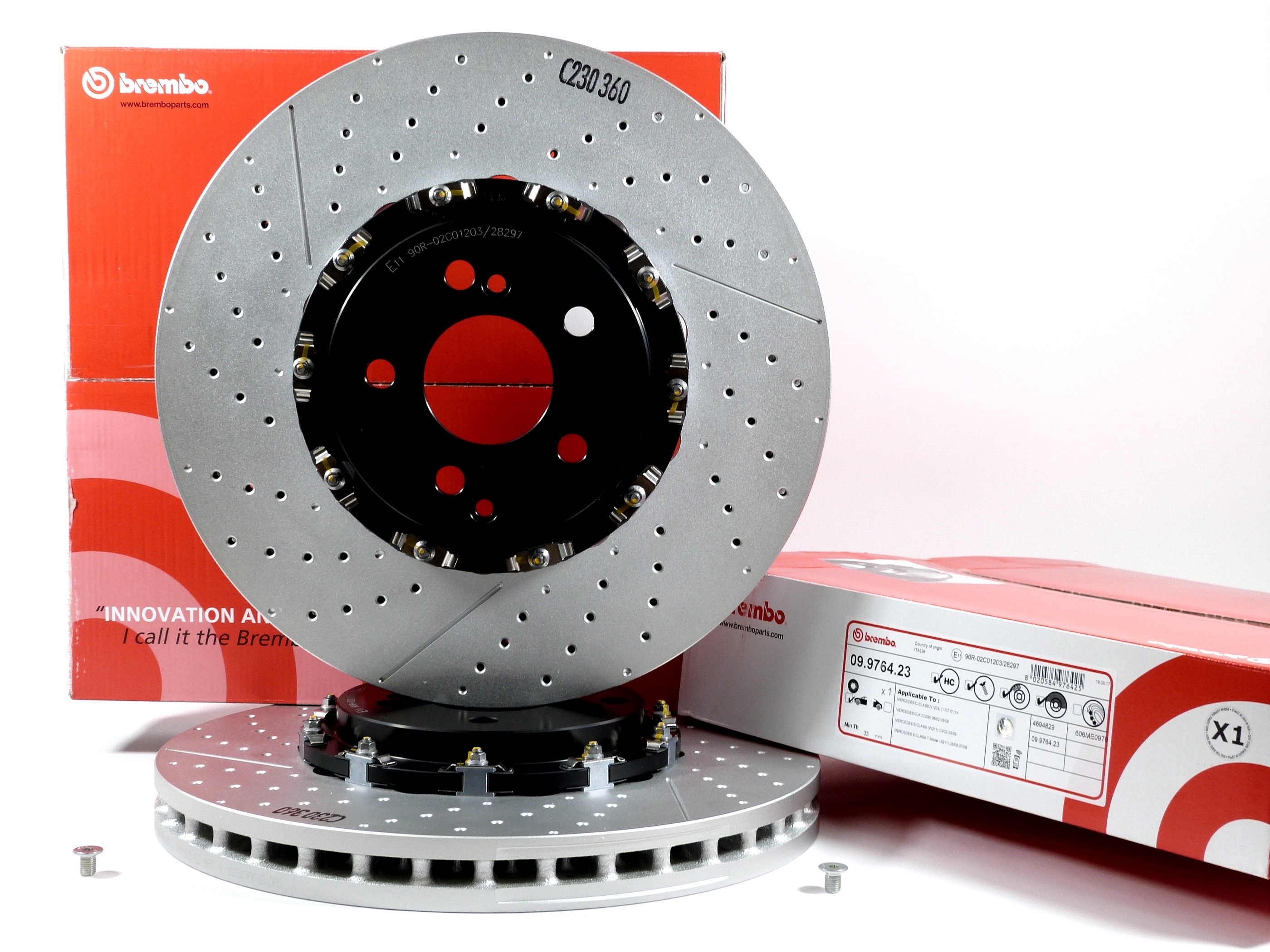 Brembo Bremsscheibensatz 09.9764.23