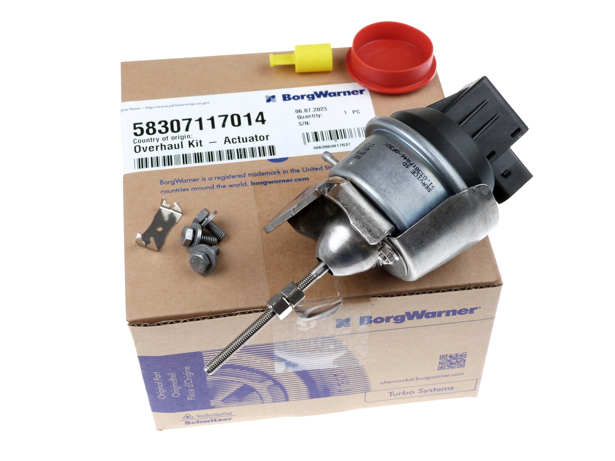 BORGWARNER Unterdruckdose, Turbolader