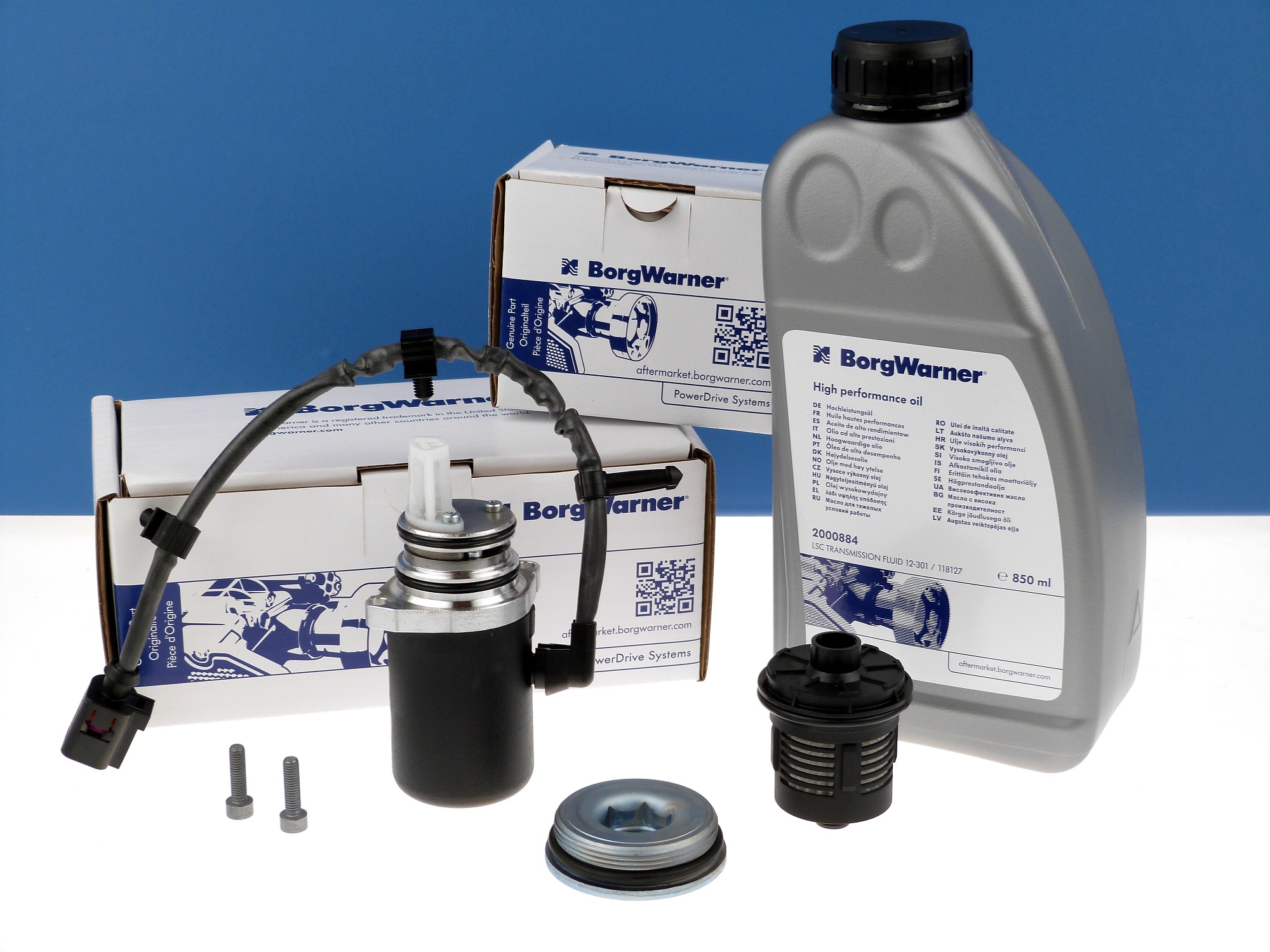 BORGWARNER Pumpe Filter Öl Set Generation II