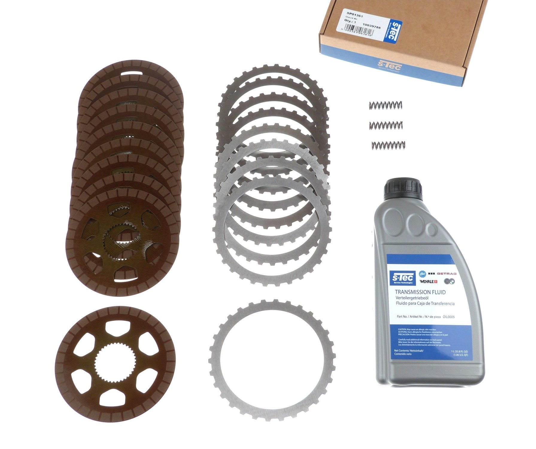S-TEC Lamellensatz Verteilergetriebeöl ATC35L/ATC45L