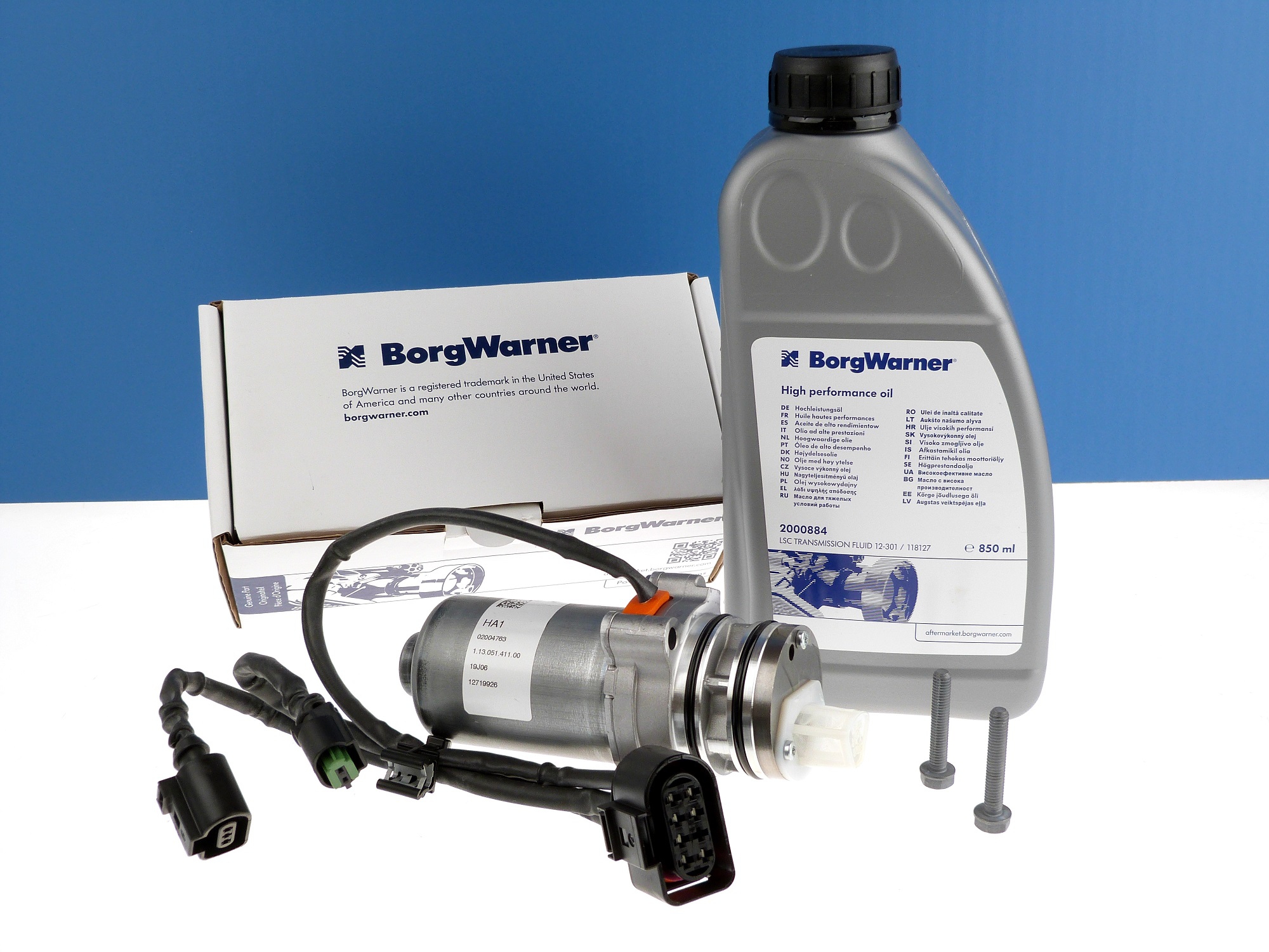 BORGWARNER Pumpe Öl Set Generation V