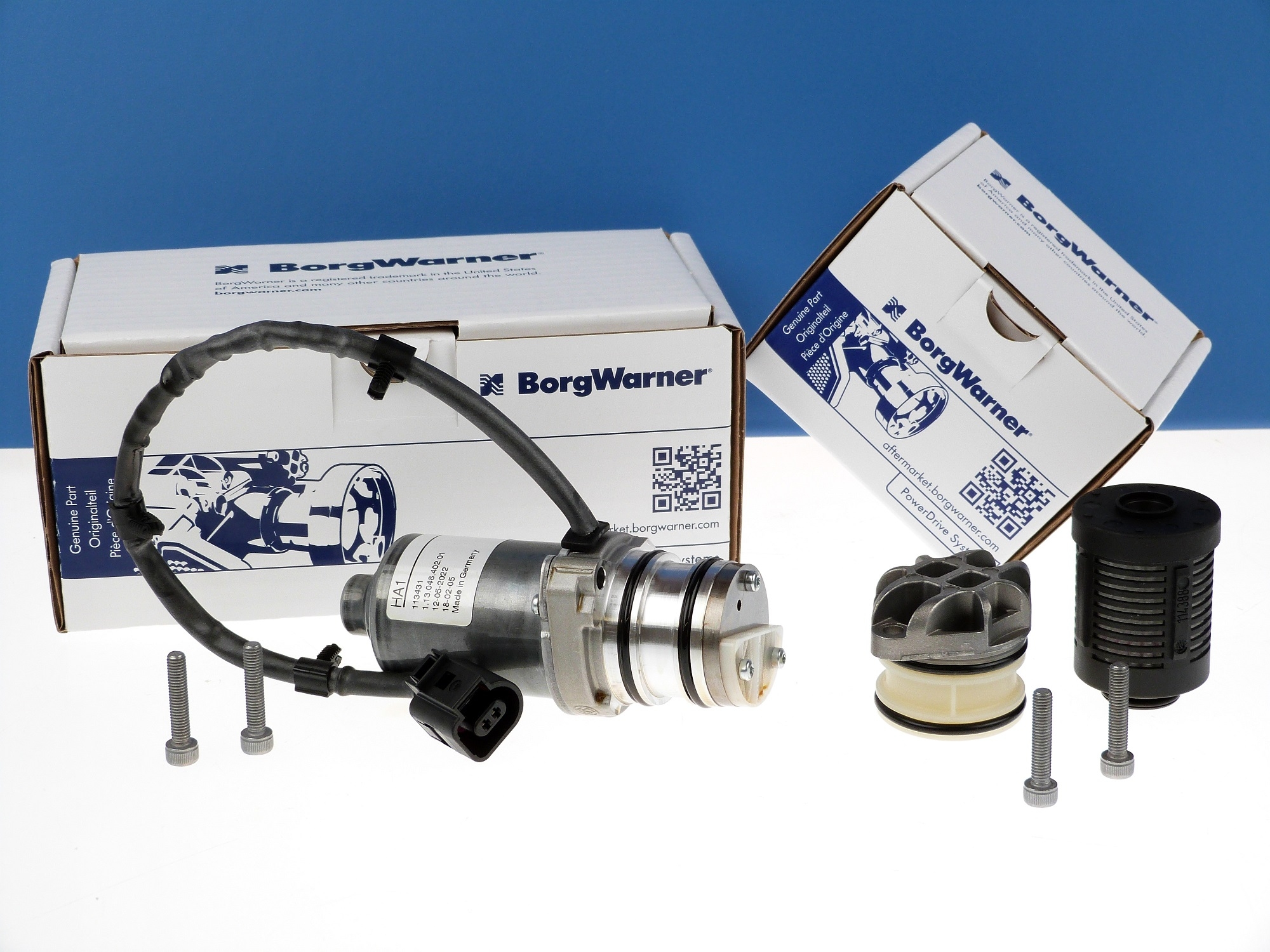 BORGWARNER Pumpe Filter Set Generation IV