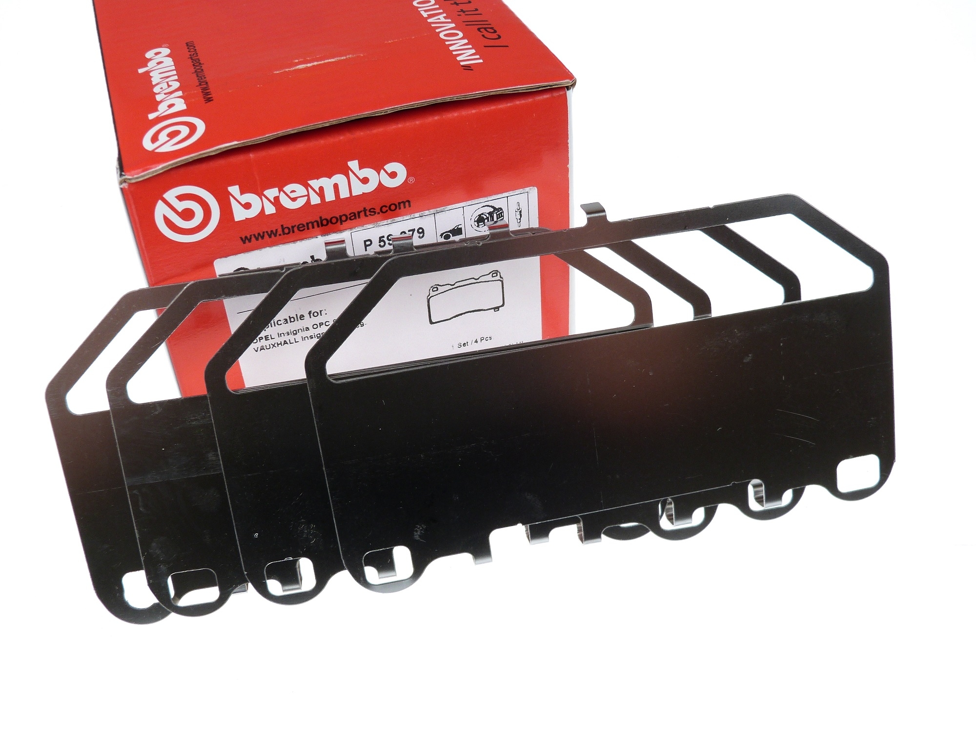 BREMBO Bremsbelagsatz P59079 Vorderachse