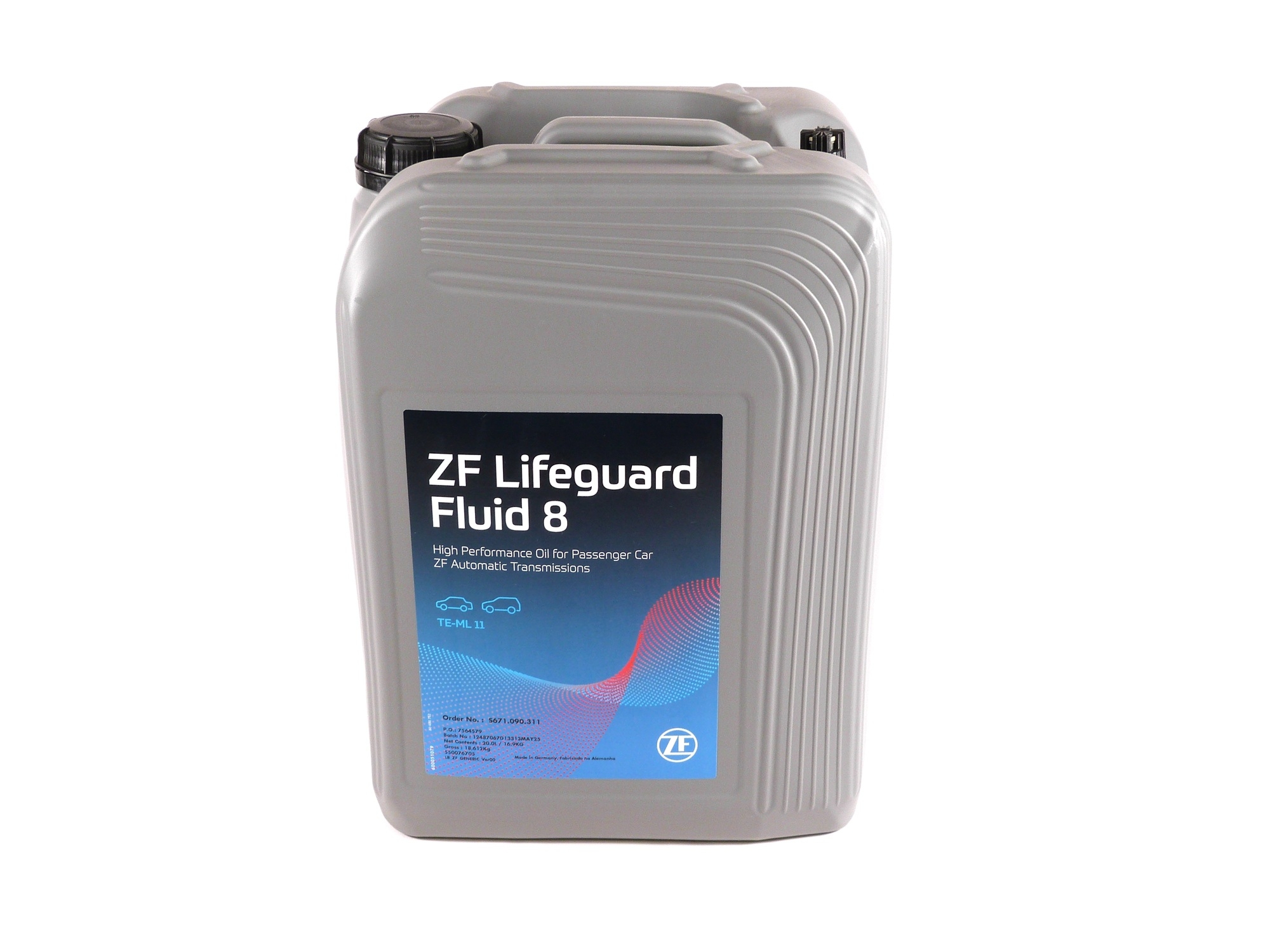 20 Liter Kanister ZF LifeguardFluid 8