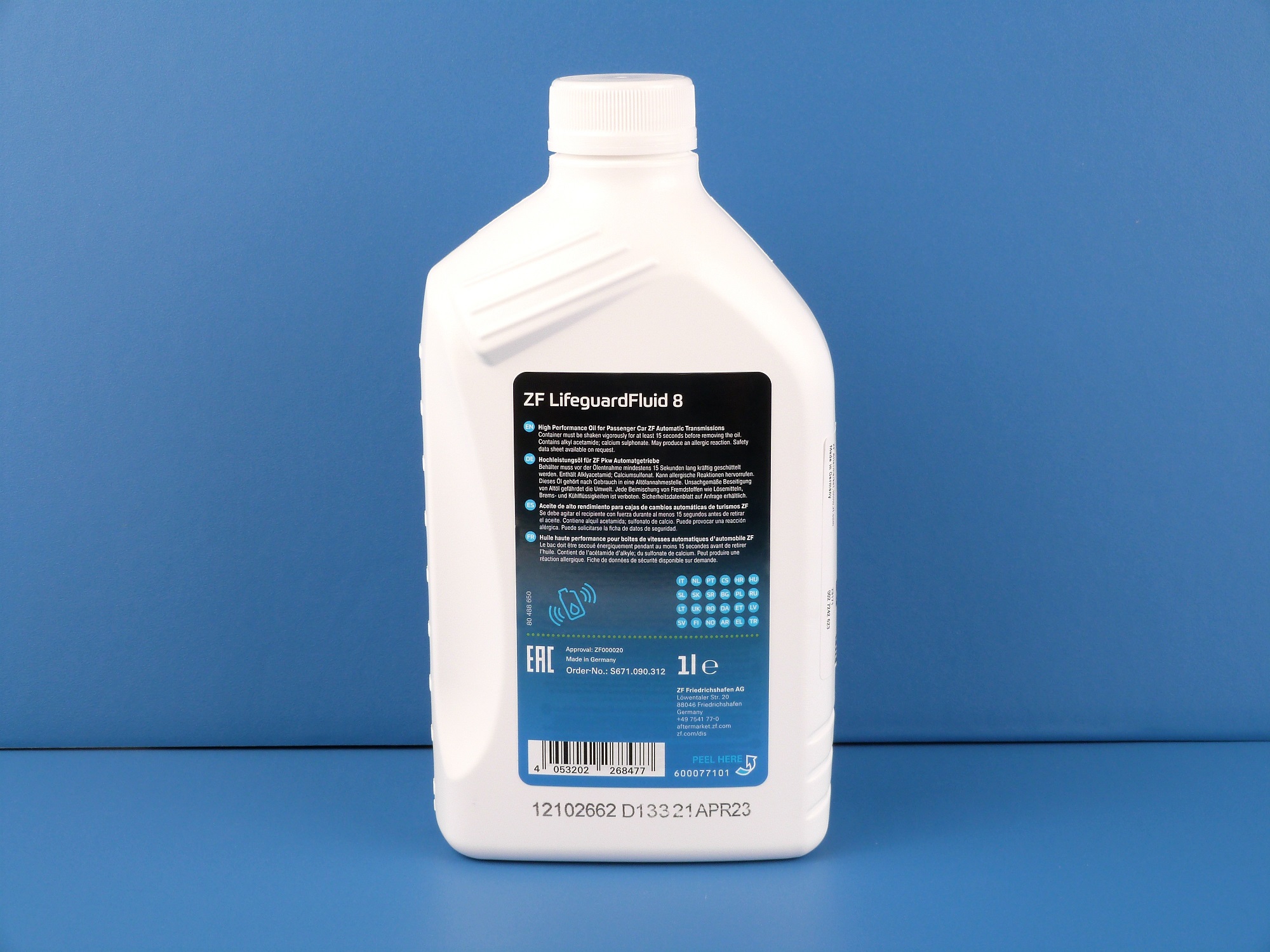 10 Liter ZF LifeguardFluid 8
