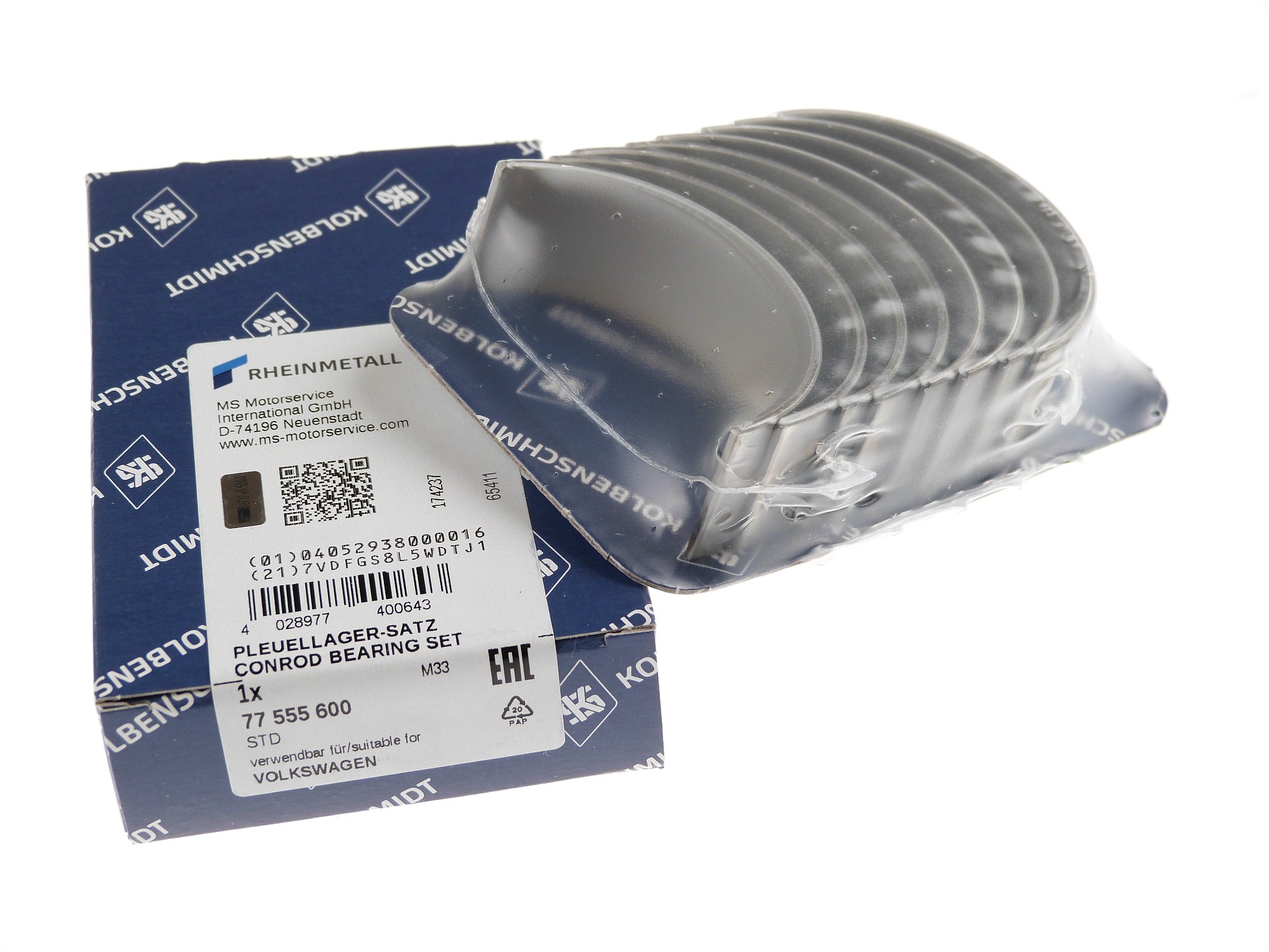 Kolbenschmidt Pleuellager Satz 77 555 600