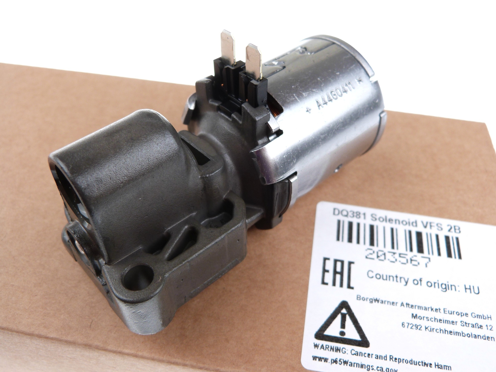 1 Stück BorgWarner Magnetventil N435 N439