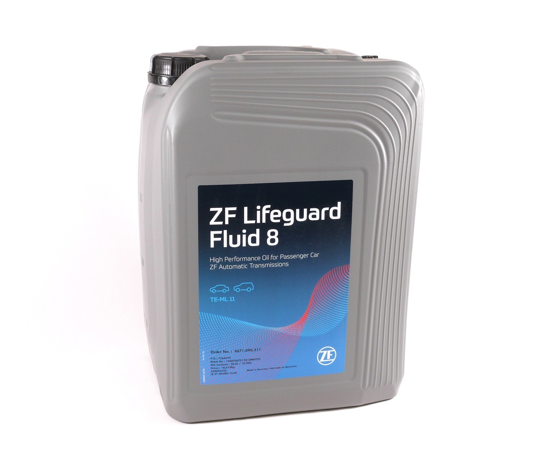 20 Liter Kanister ZF LifeguardFluid 8