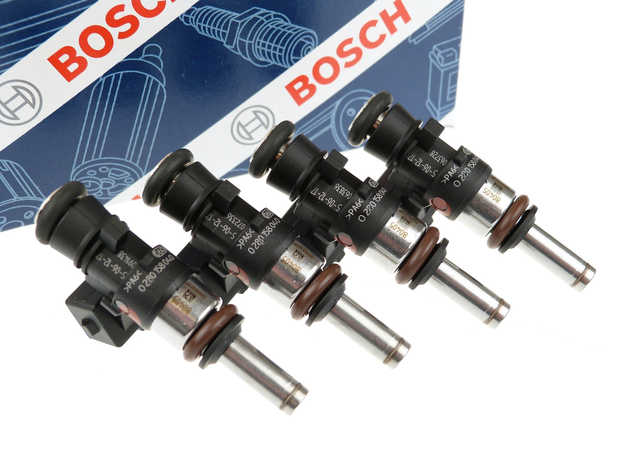 4 Stück Bosch 0 280 158 040 Einspritzventile 980 ccm