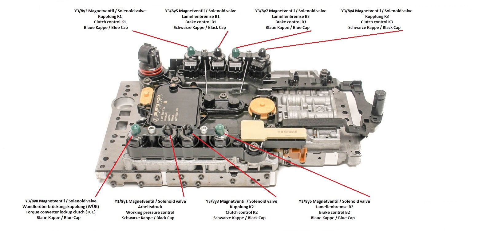 1 Stück Bosch Magnetventil F026001015