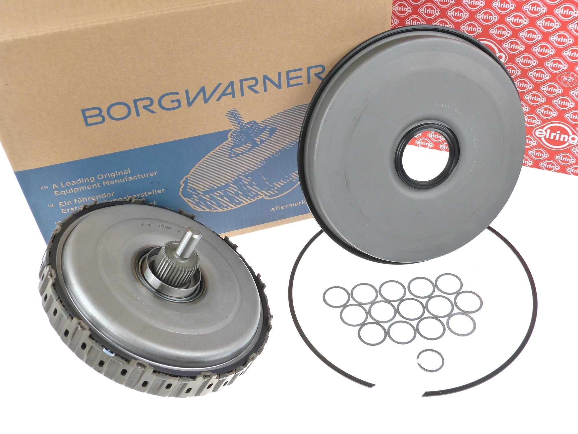 BorgWarner Kupplungssatz 202893 mit Deckel und Sicherungsringen