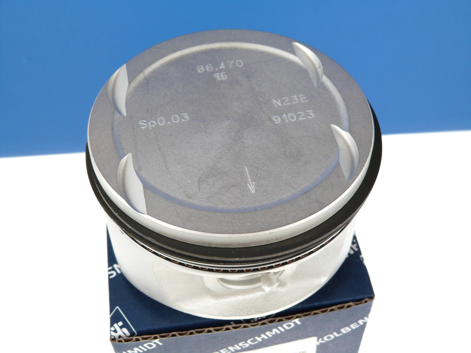 4 Stück KS 91 023 710 Kolben