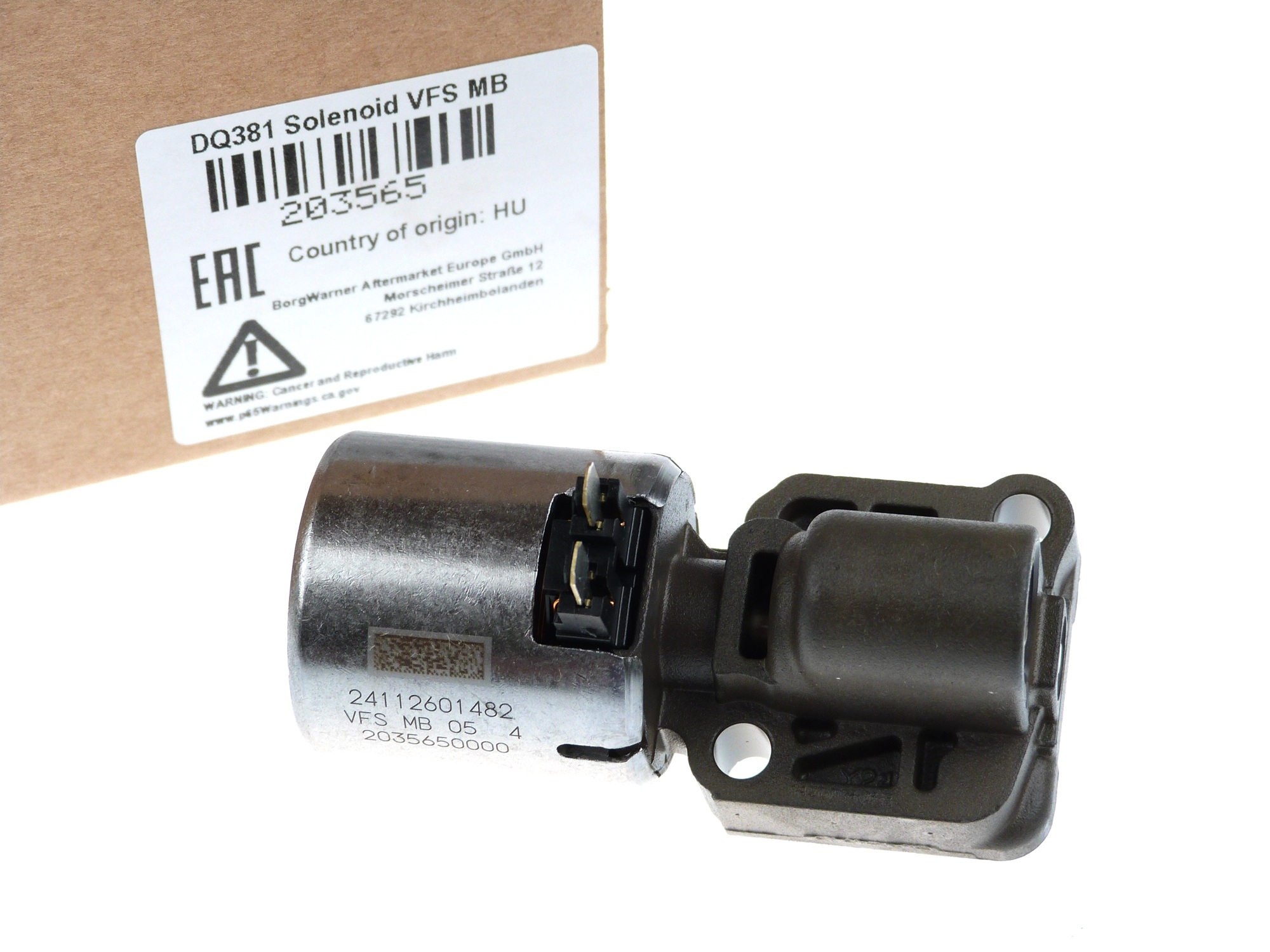 1 Stück BorgWarner Magnetventil N435 N439