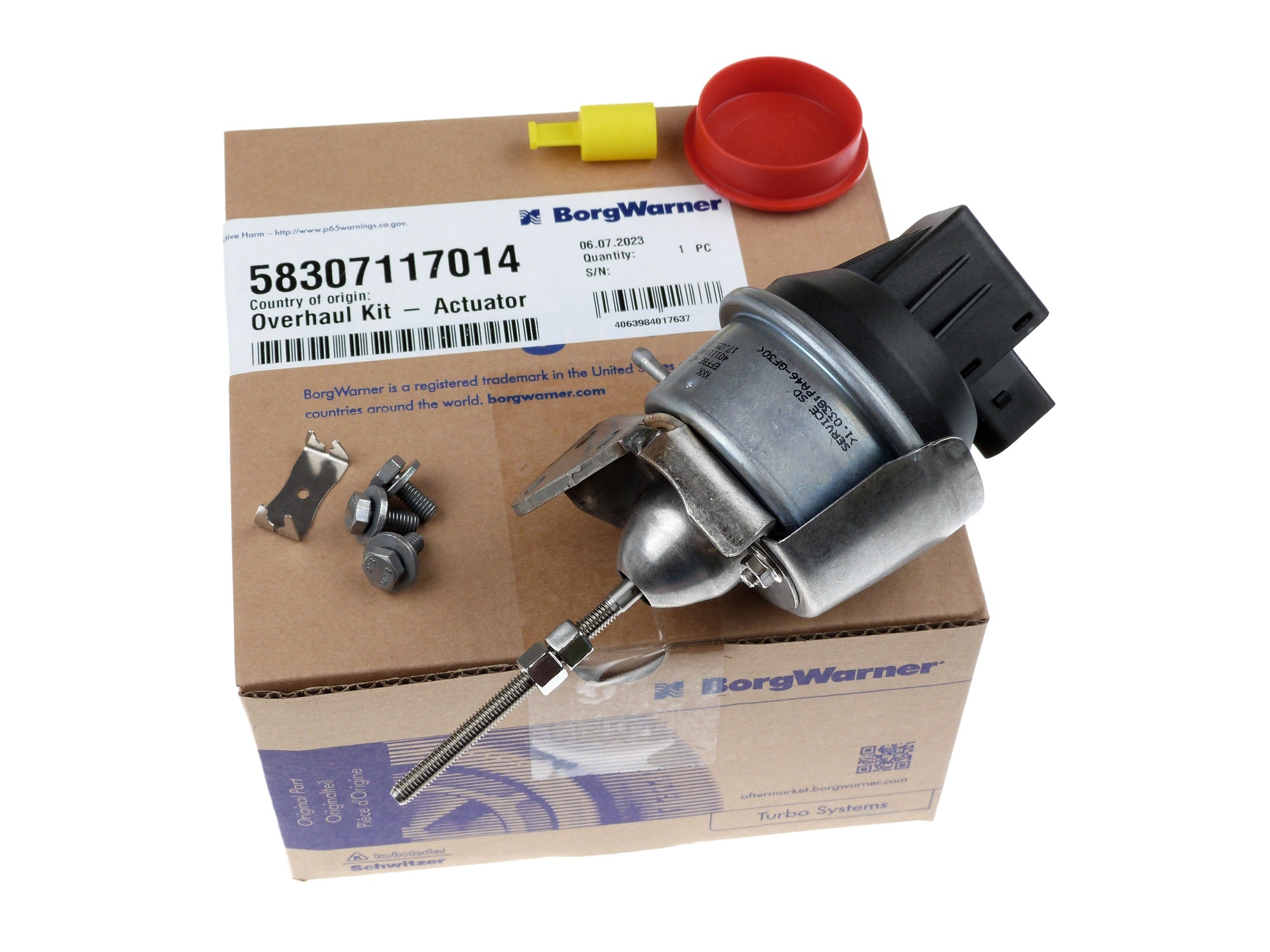 BORGWARNER Unterdruckdose, Turbolader