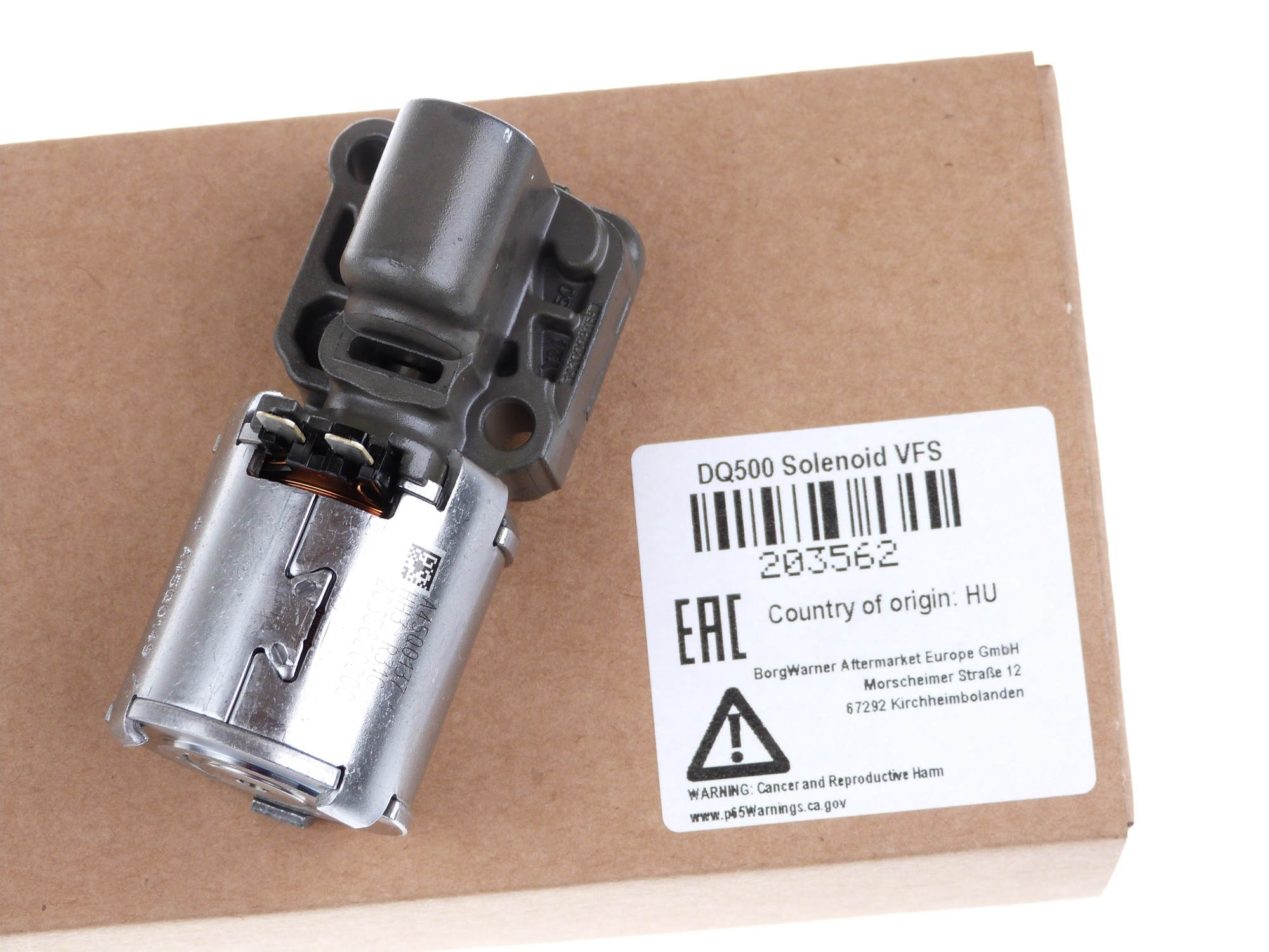 1 Stück BorgWarner Magnetventil N435 N439