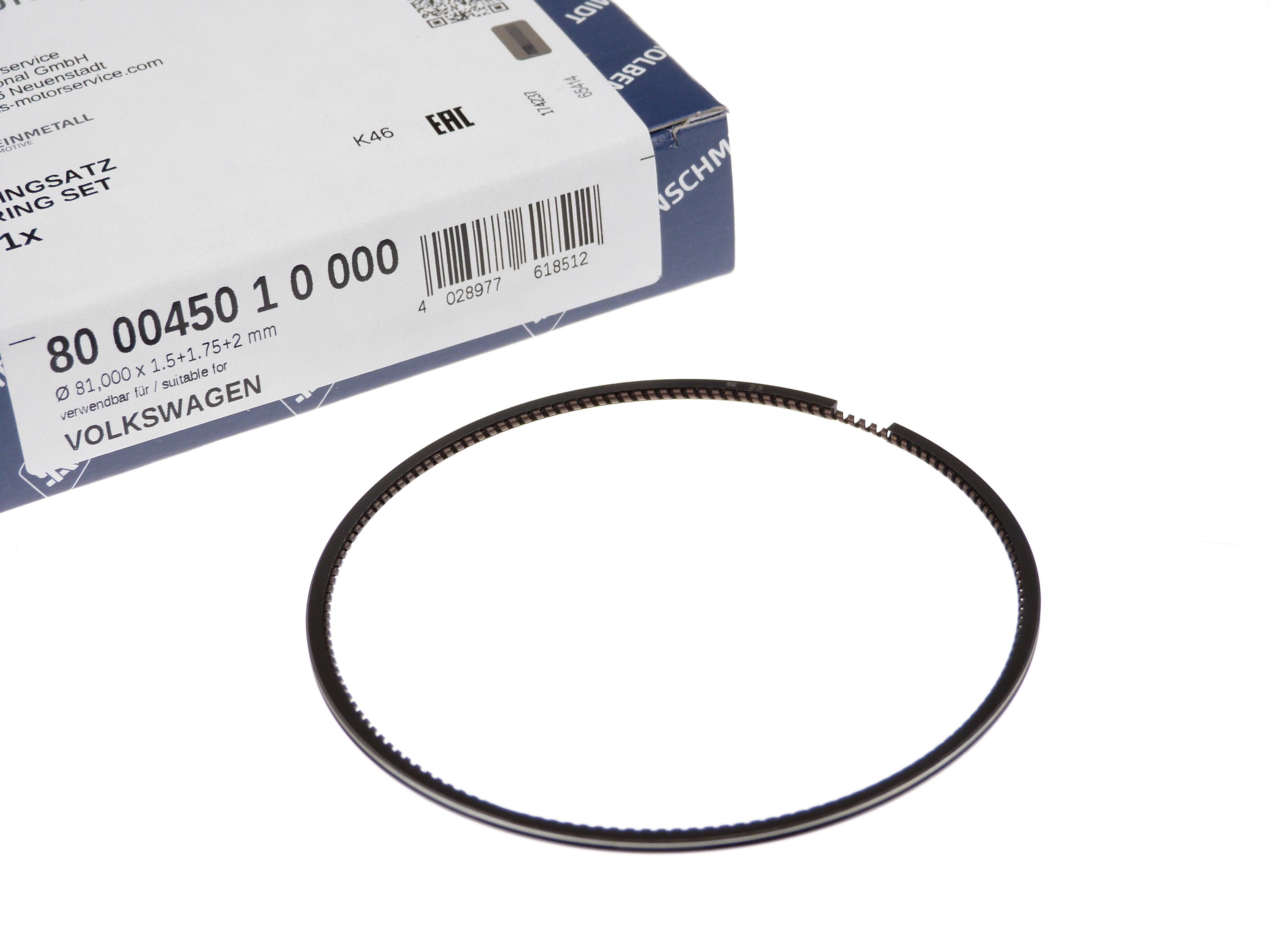 KS Kolbenringsatz Standard 800045010000