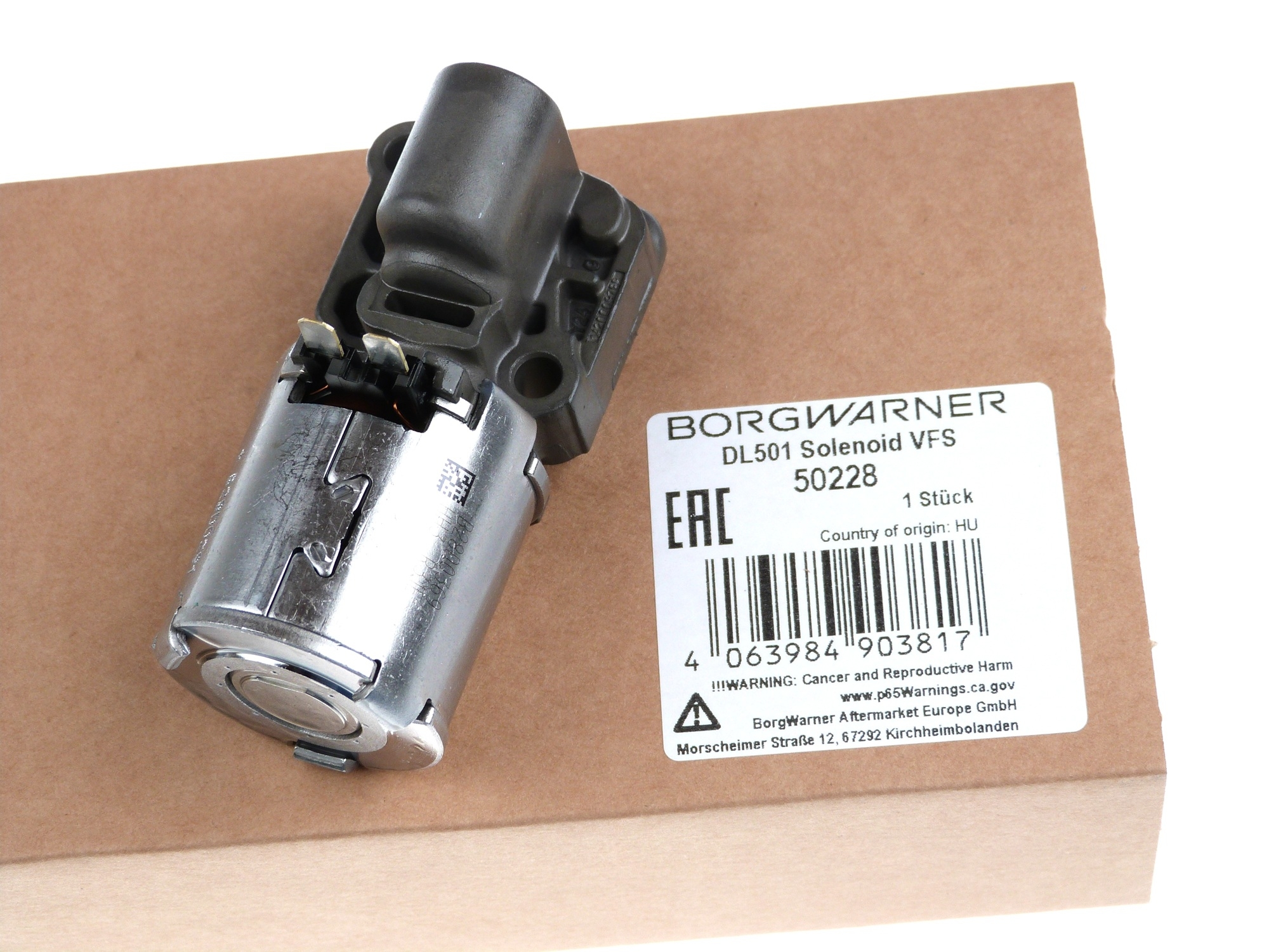 1 Stück BorgWarner Magnetventil N436 N440